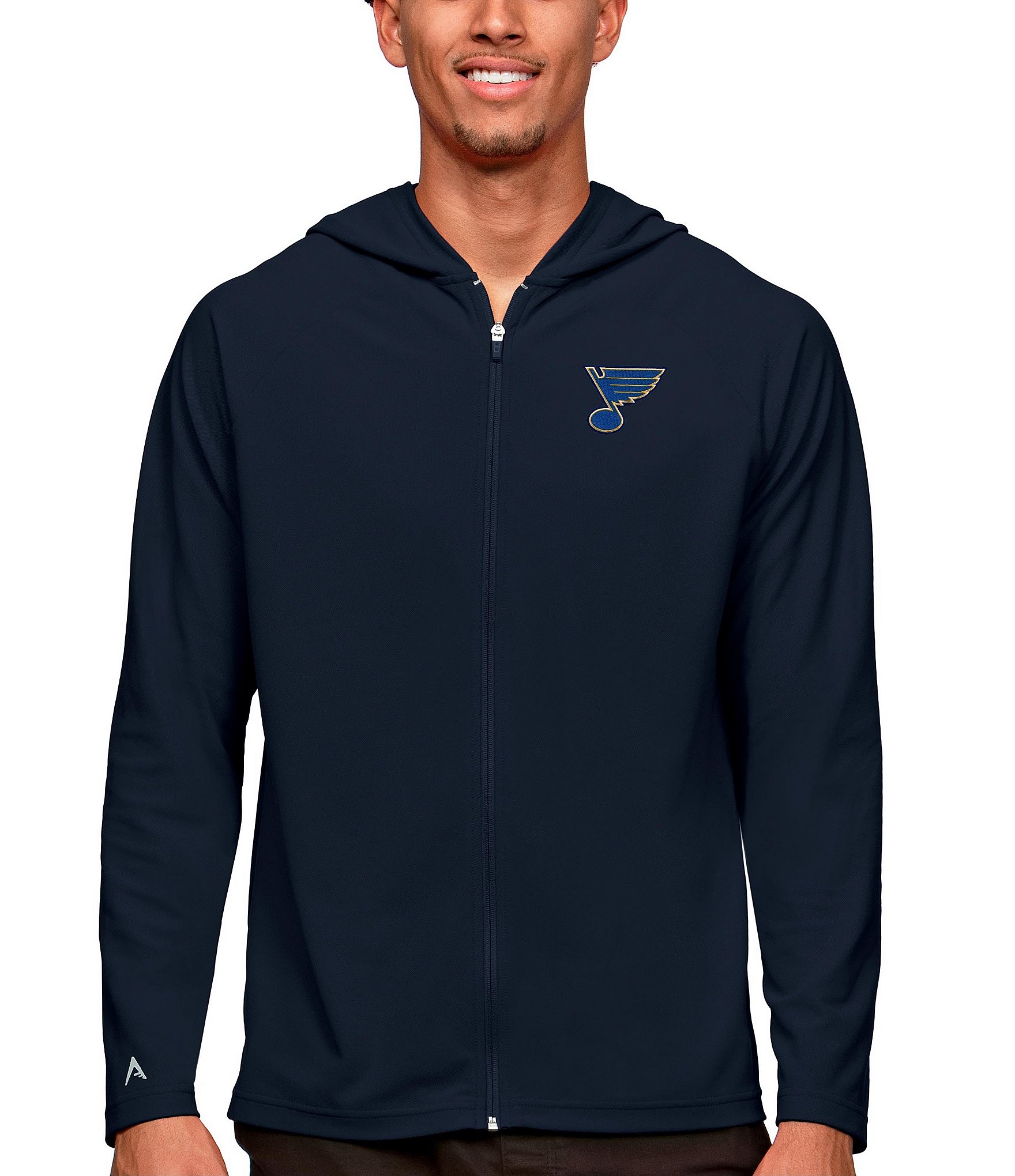 Antigua NHL Western Conference Legacy Full-Zip Hoodie