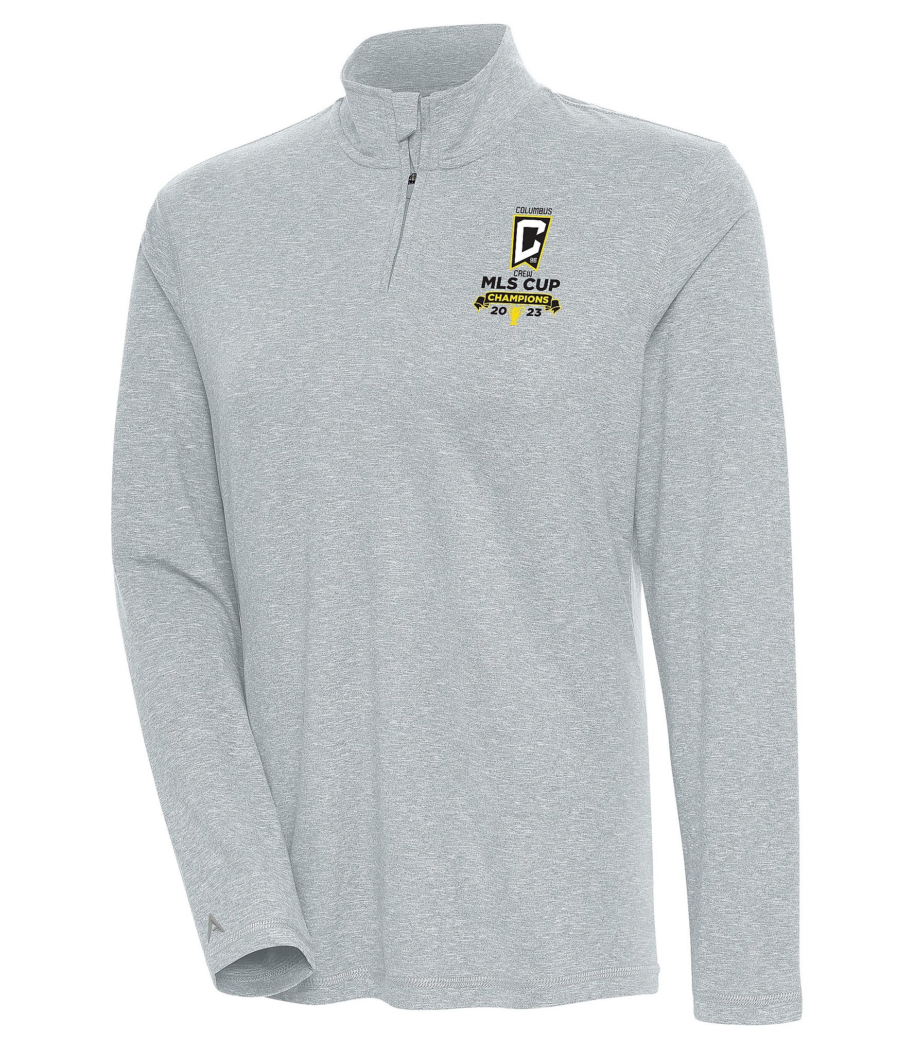 Antigua Women's Columbus Crew 2023 MLS Cup Champions Confront Quarter-Zip Pullover