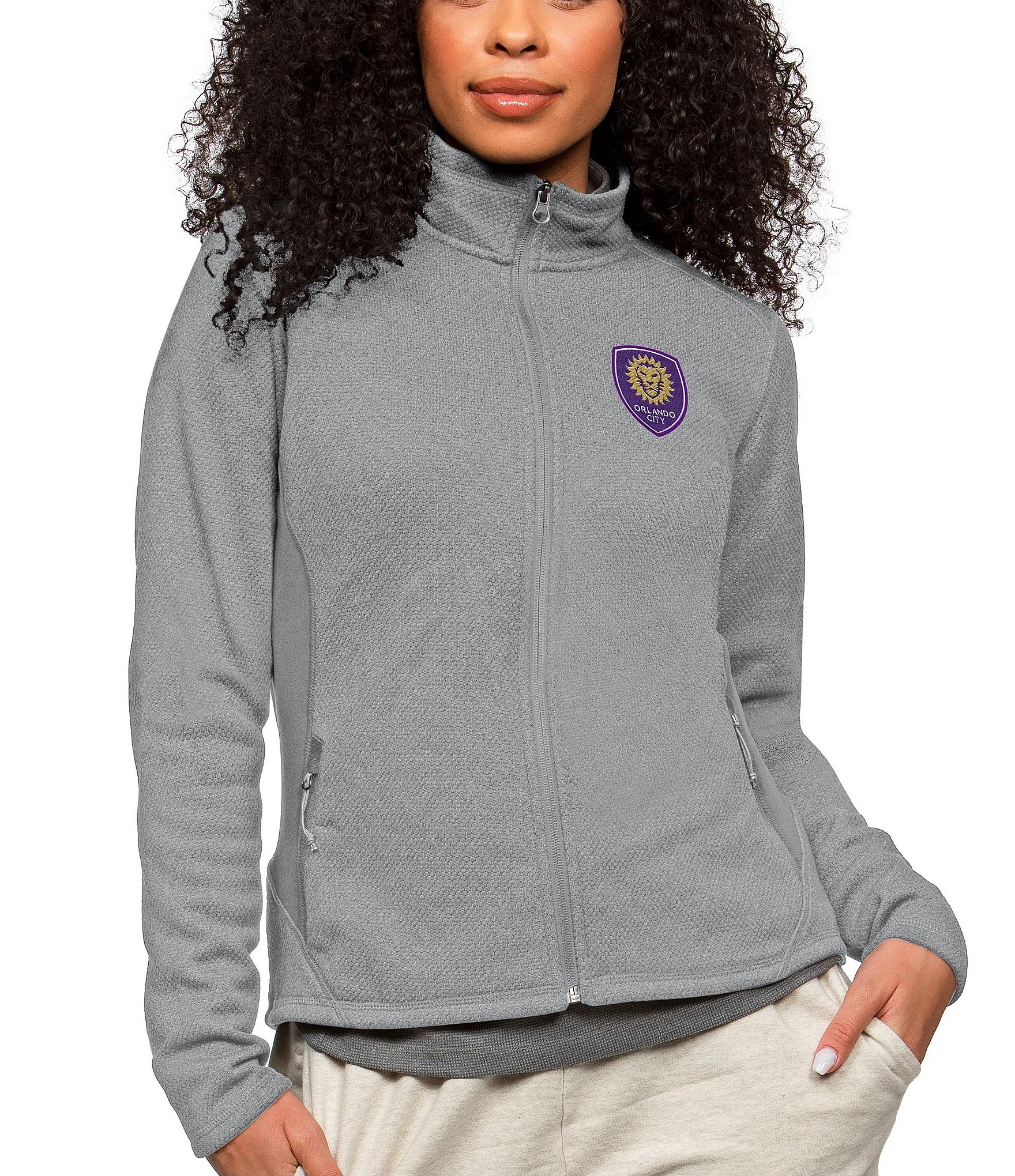 Antigua Women's MLS Eastern Conference Protect Full-Zip Jacket - M