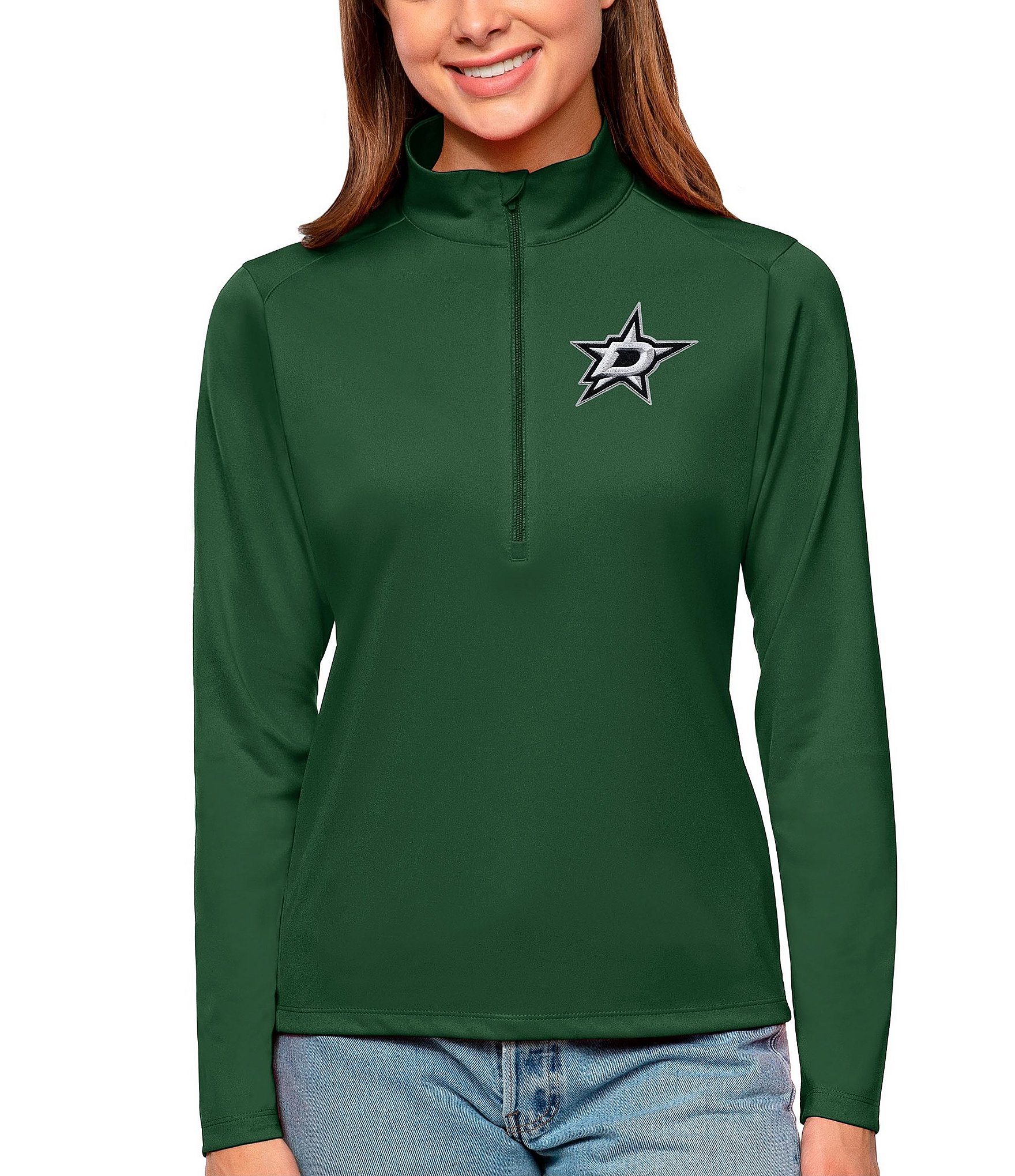 Antigua Women's NHL Western Conference Victory Hoodie, Mens, XL, Dallas Stars White
