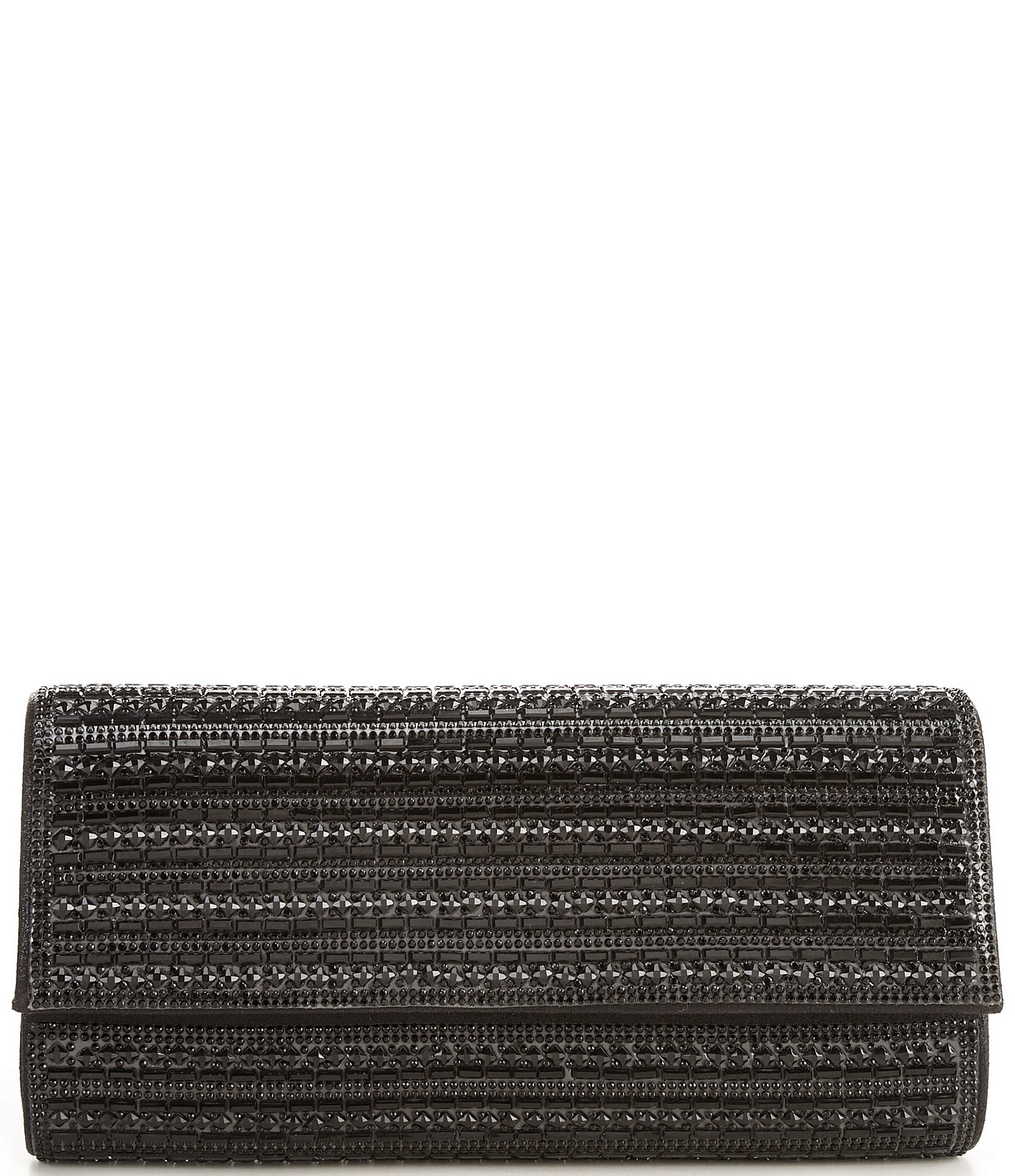 Antonio Melani Black Crystal Sheet Clutch | Dillard's