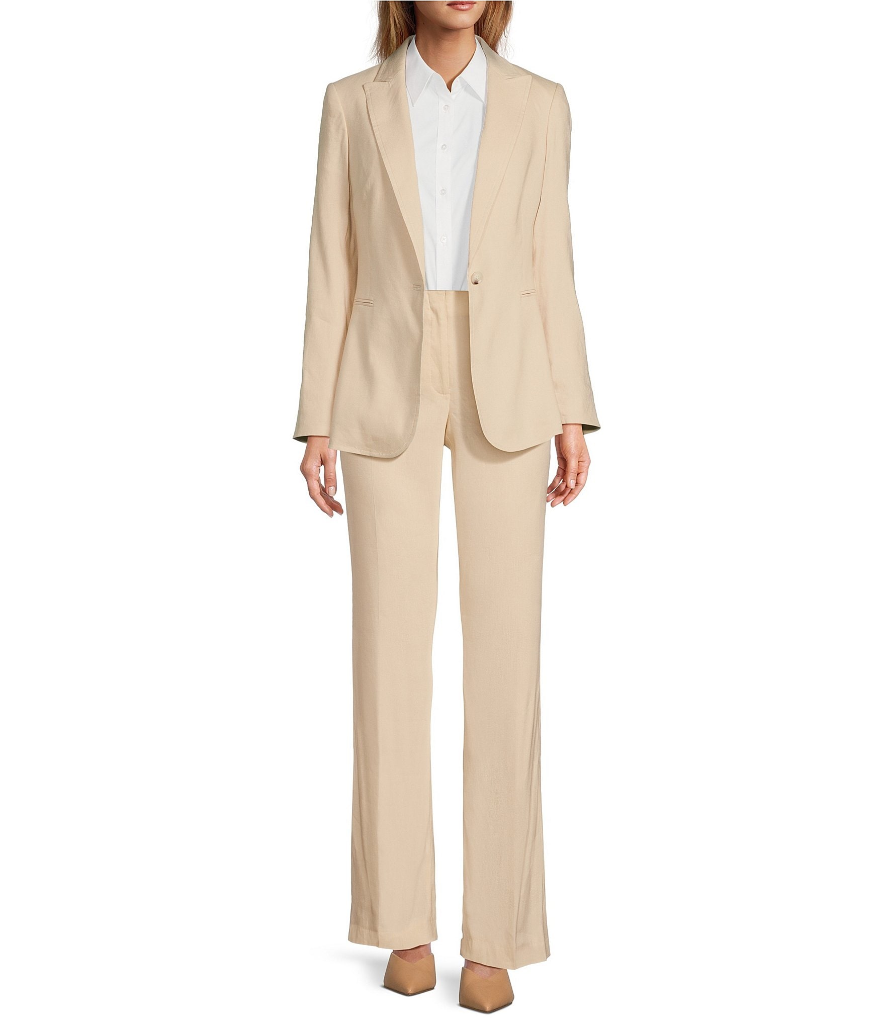 Dillards deals linen suit