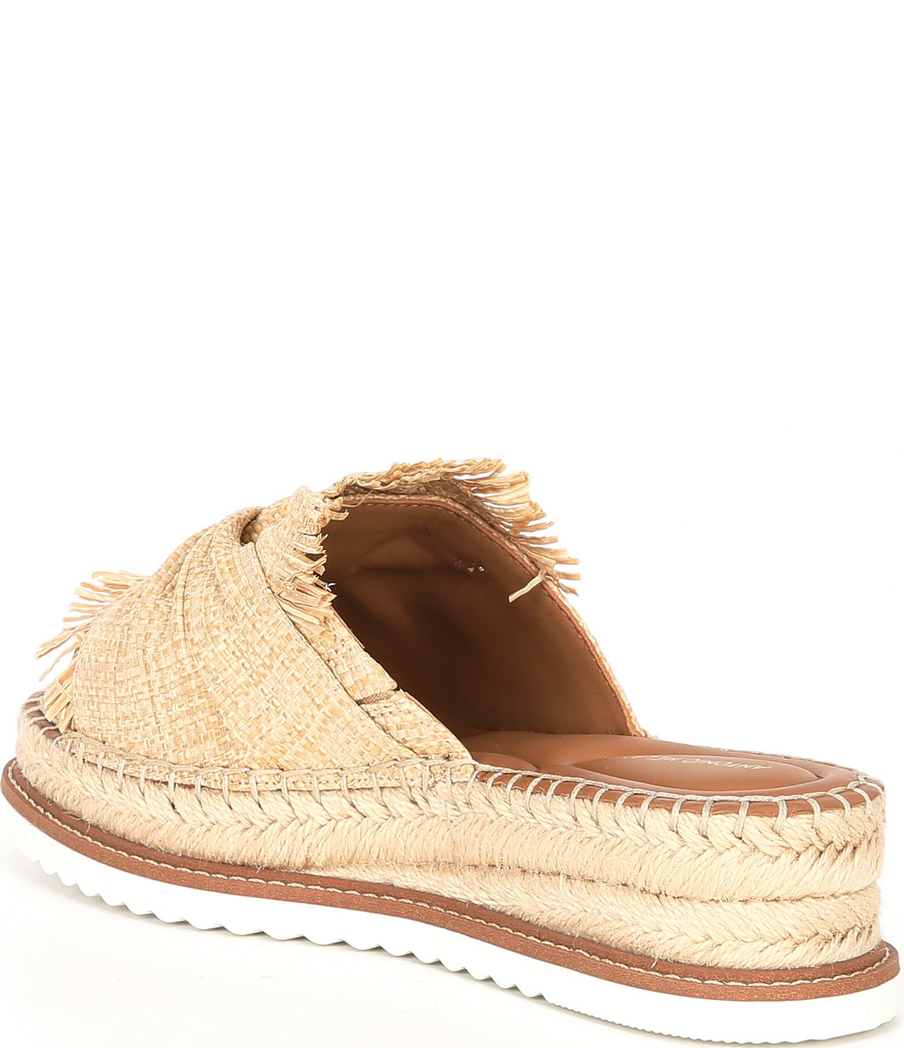 Antonio Melani Callie Raffia Platform Espadrille Sandals