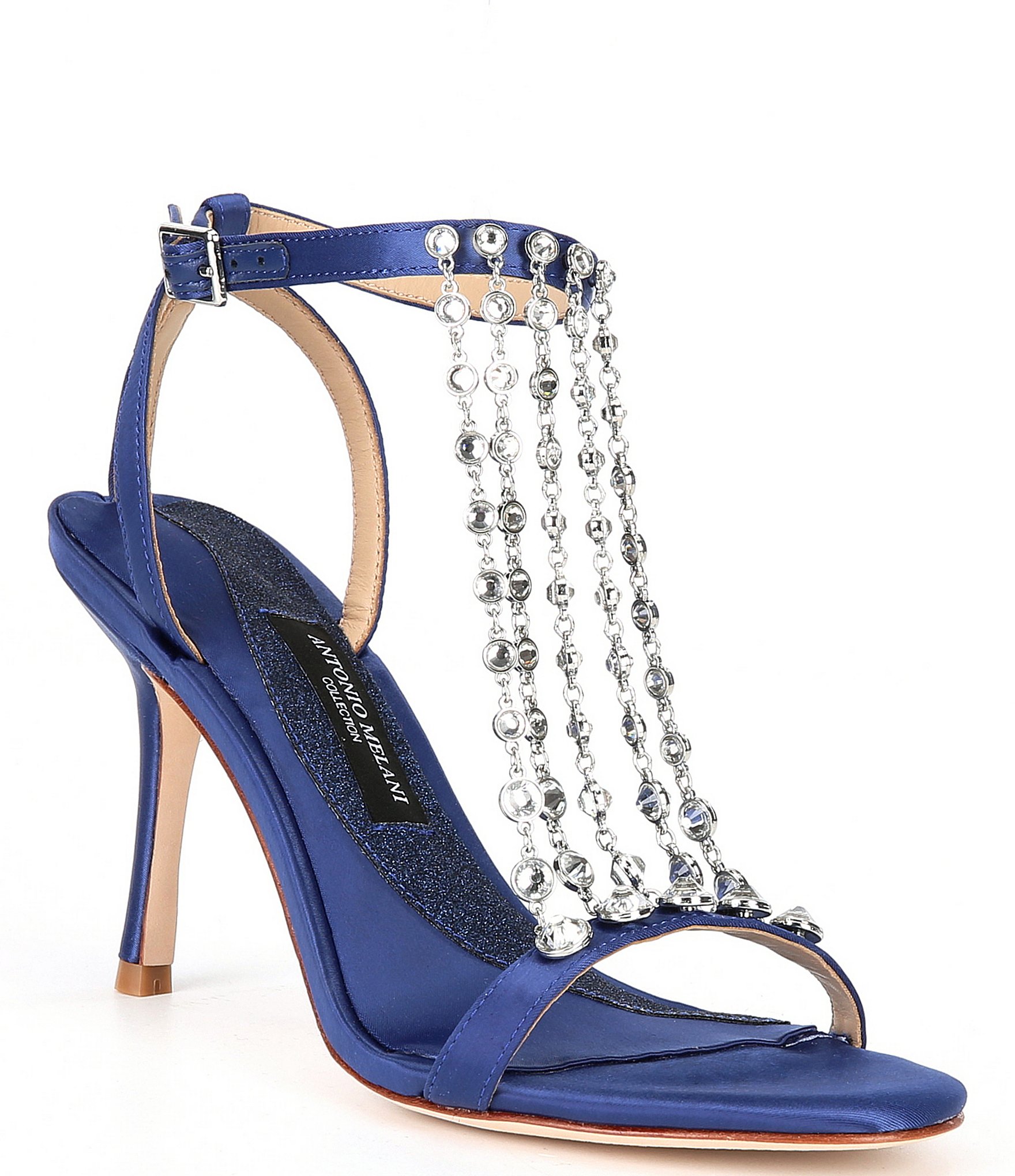 Antonio Melani Collection Estella Chandelier Crystal Dress Sandals ...