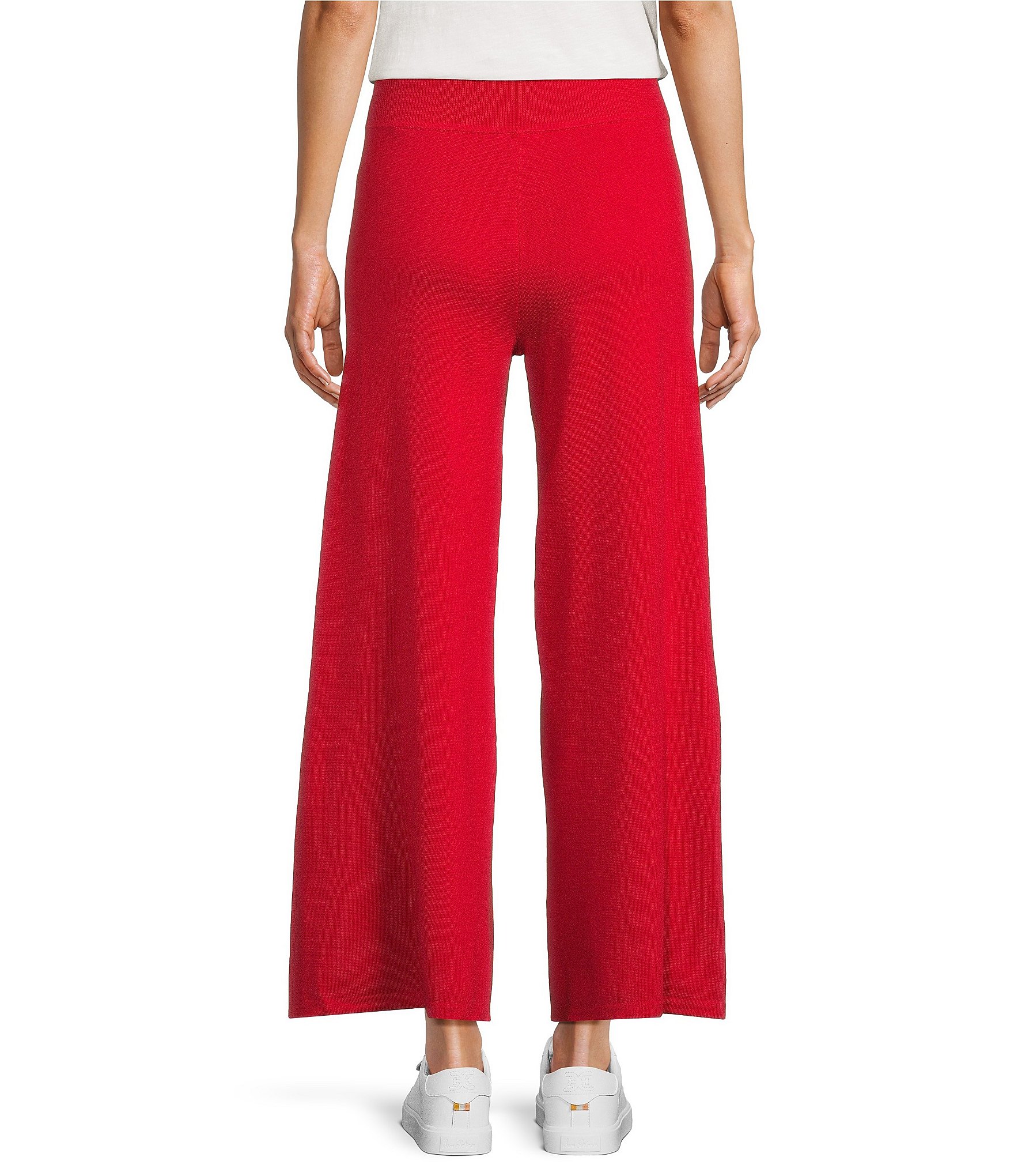 Antonio Melani Coordinating Pull On Wide Leg Sweater Pants