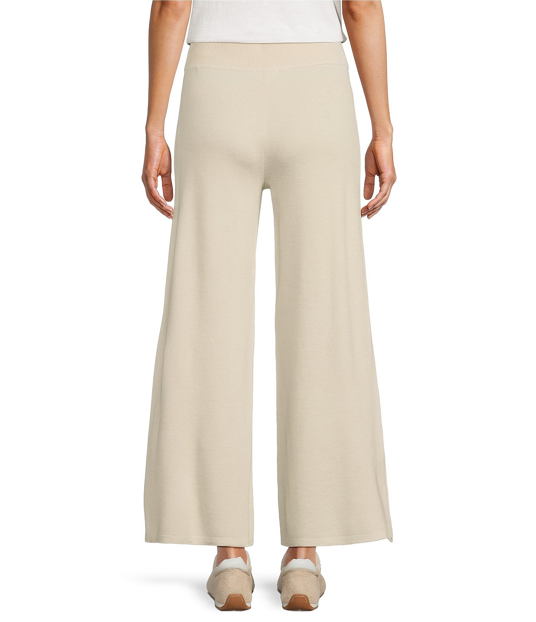 Antonio Melani Coordinating Pull On Wide Leg Sweater Pants