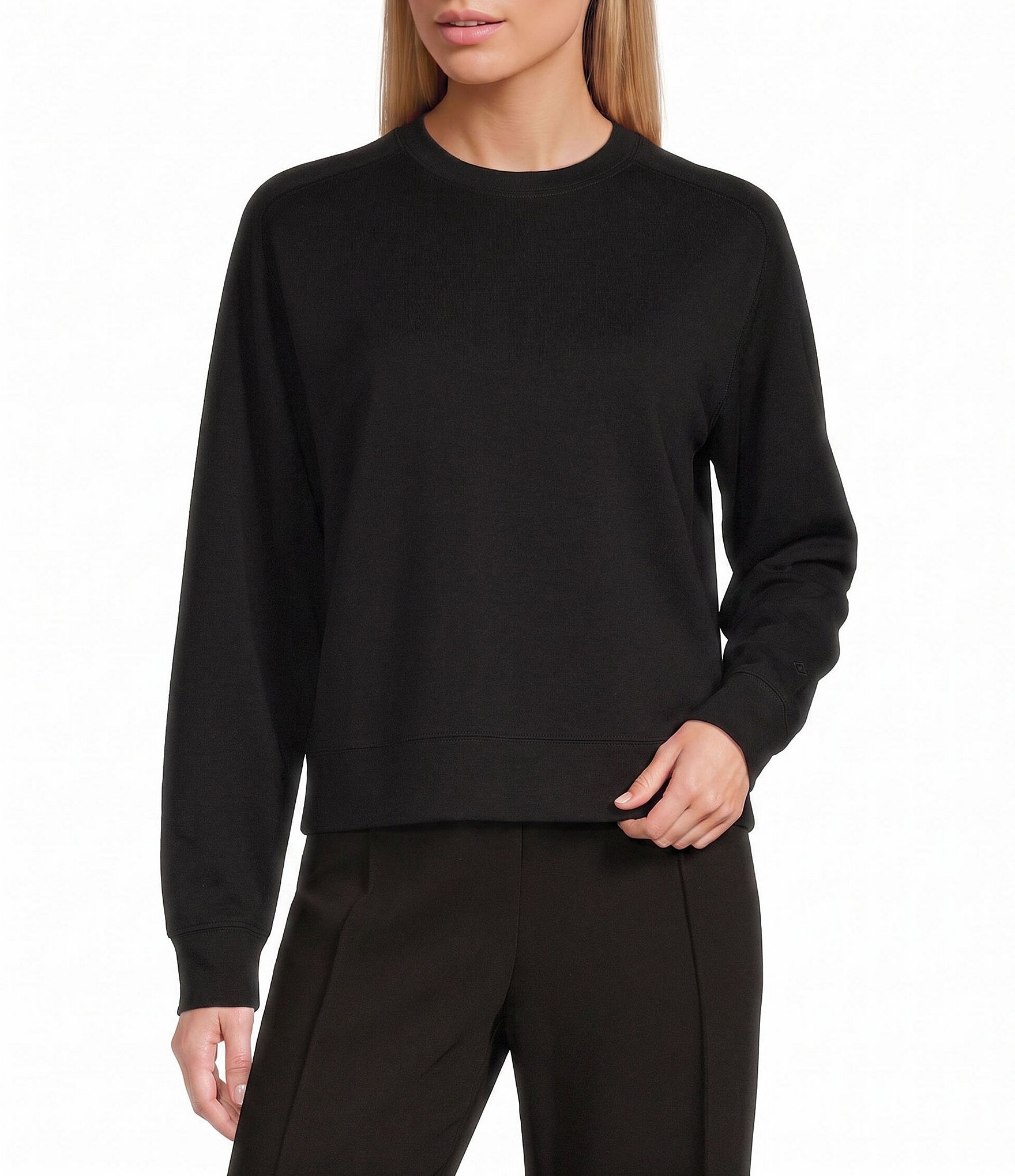 Antonio Melani Crew Neckline Long Sleeve Sweatshirt