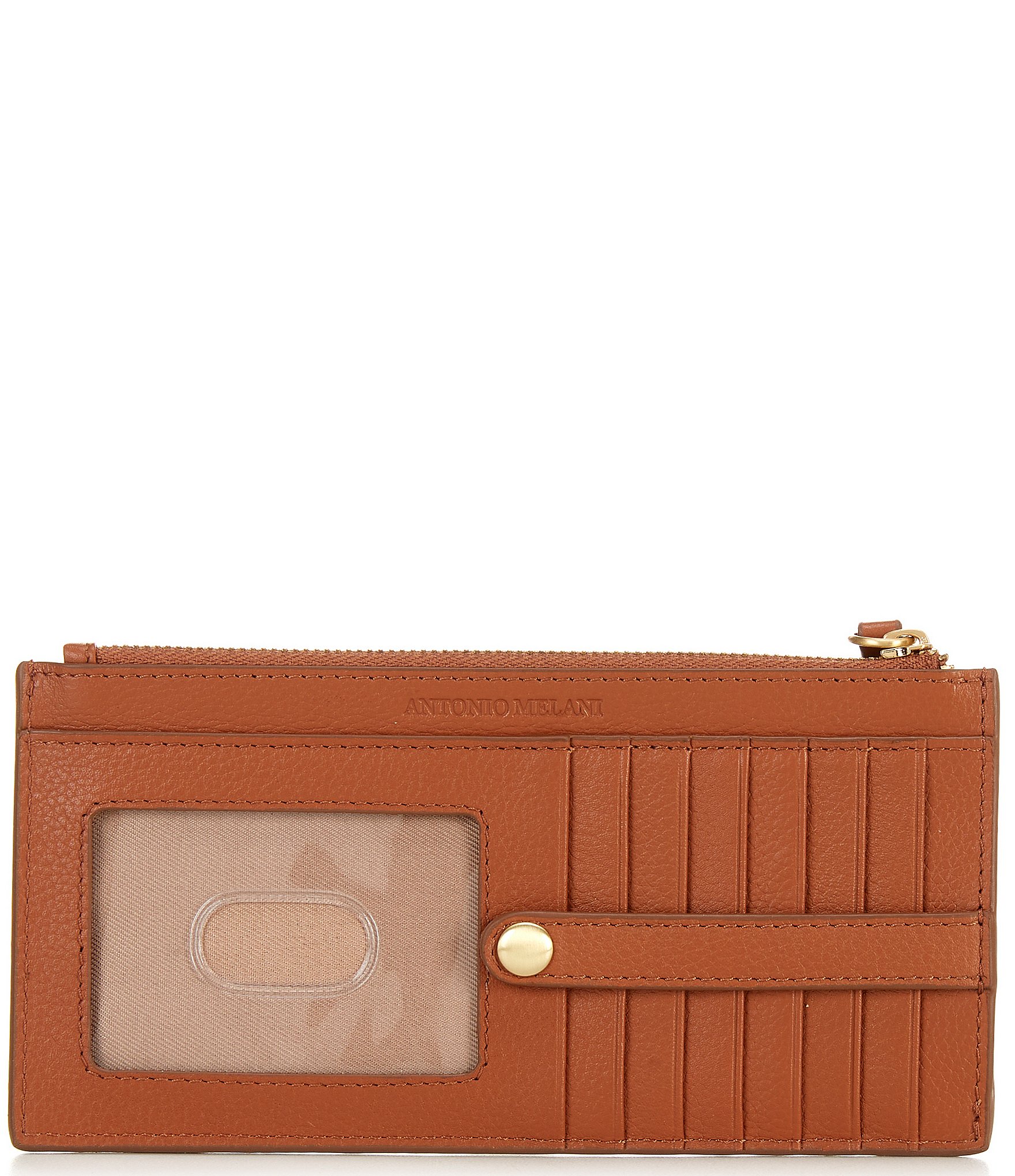 Antonio Melani East-West Flat Zip Wallet