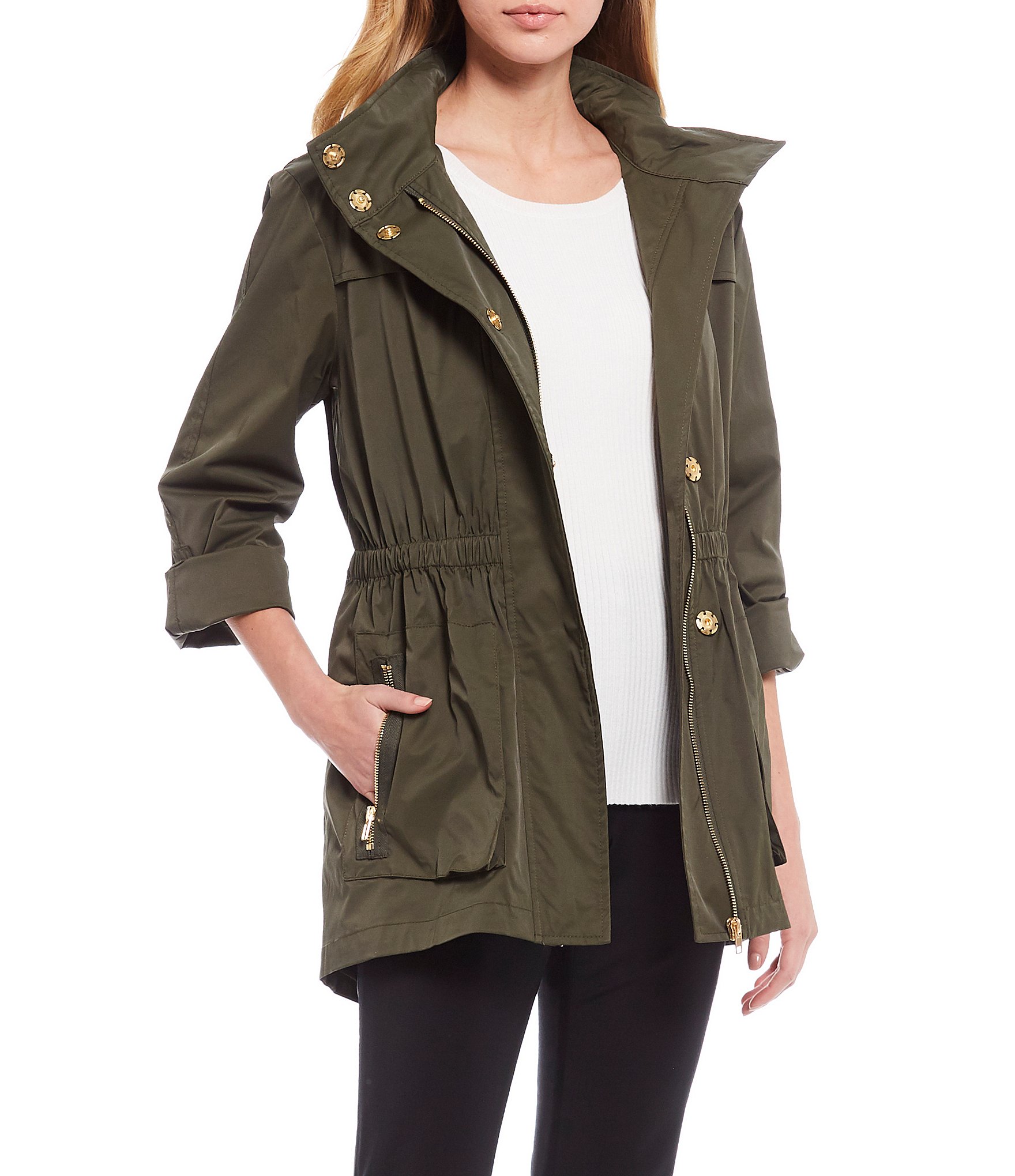 Women's Green Raincoats & Rain Jackets | Dillard's