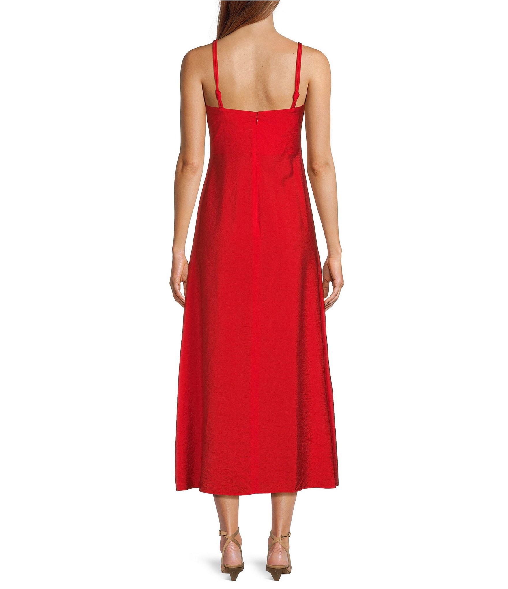 Antonio Melani Isabella Square Neck Sleeveless A-Line Dress