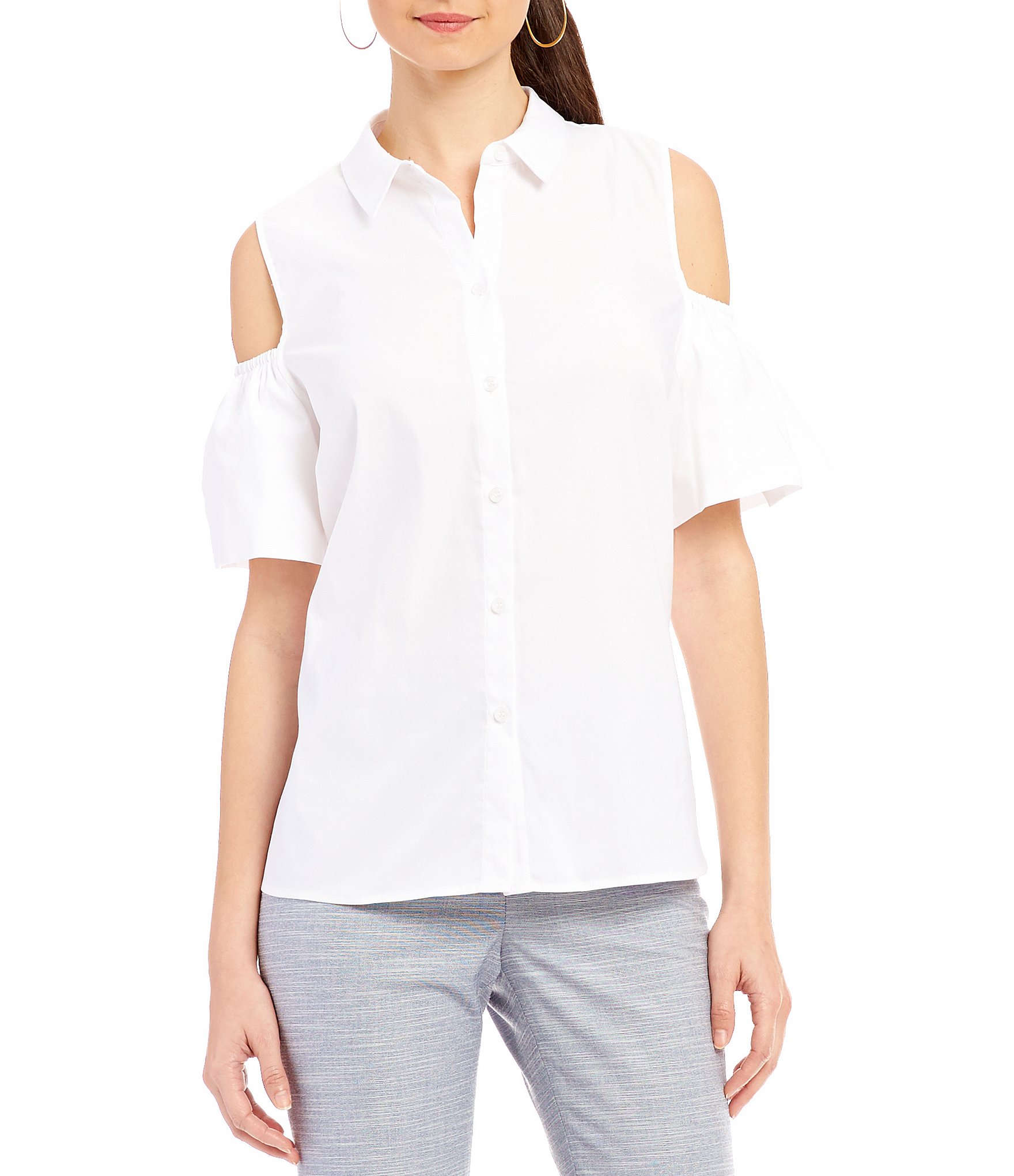 Antonio Melani Justin Cold Shoulder Blouse | Dillards