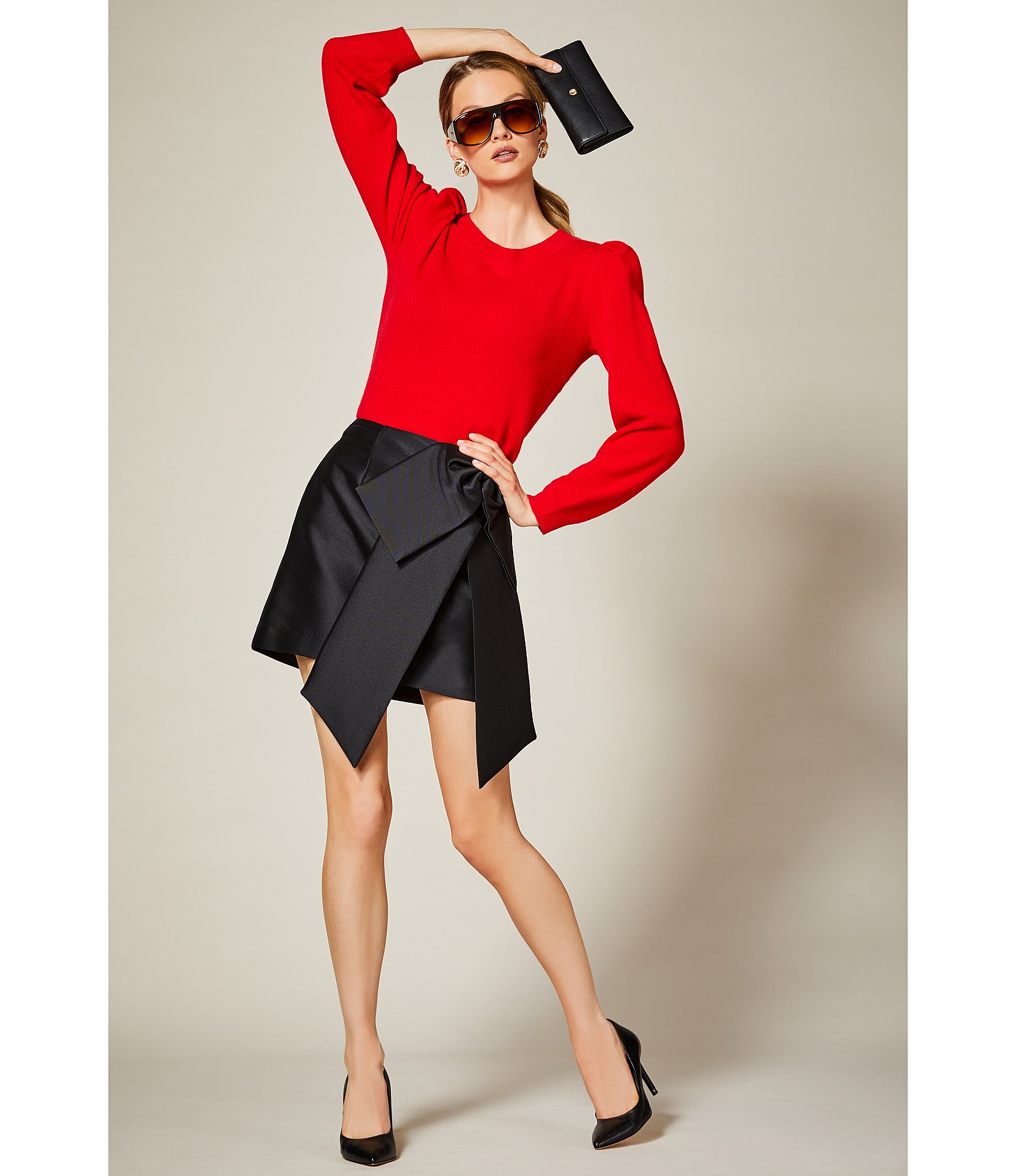 Antonio Melani Kara Leather Classic Pointed Toe Pumps