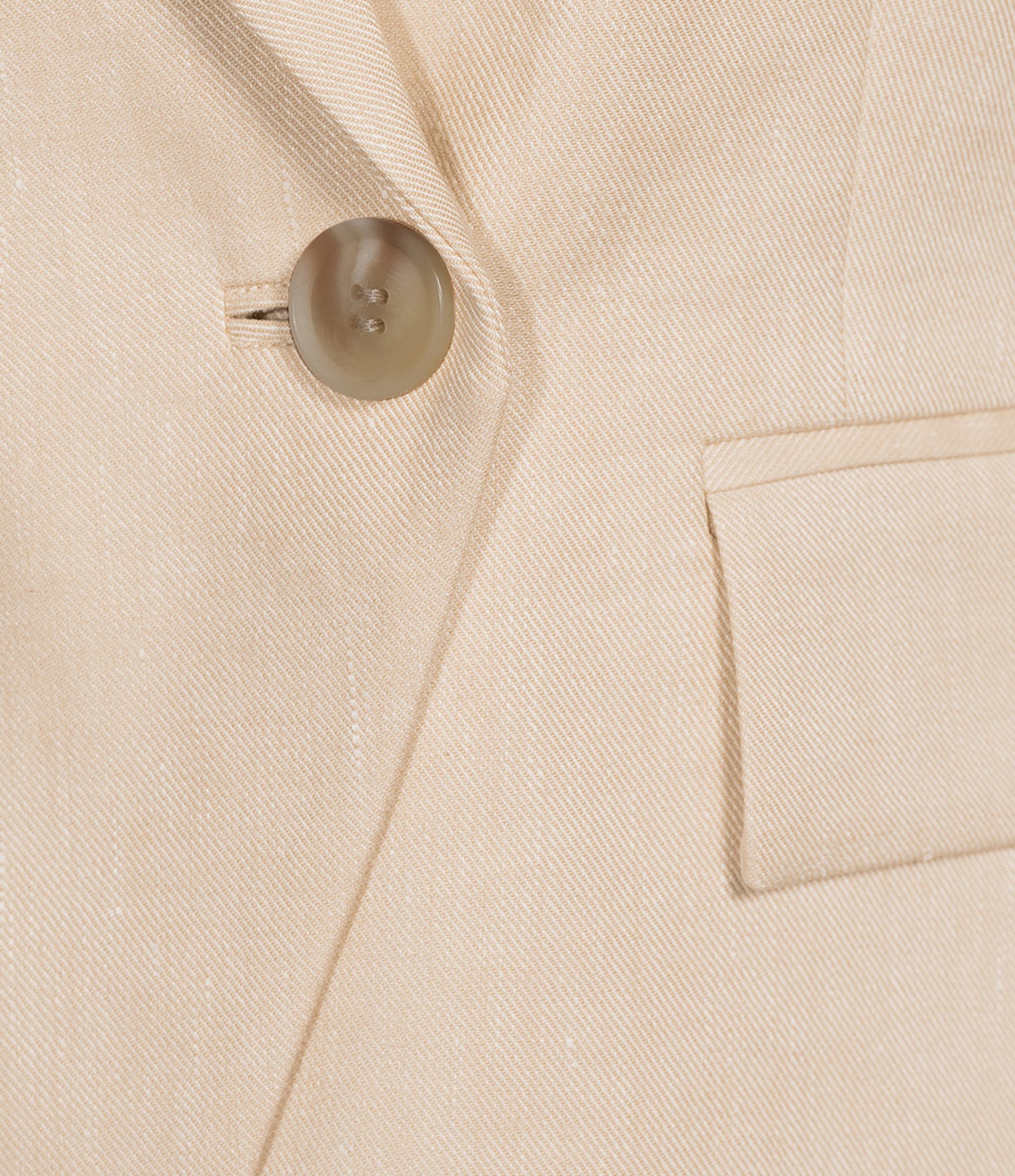 Antonio Melani Kiera Linen Notch Lapel Long Sleeve Double Breasted Coordinating Blazer