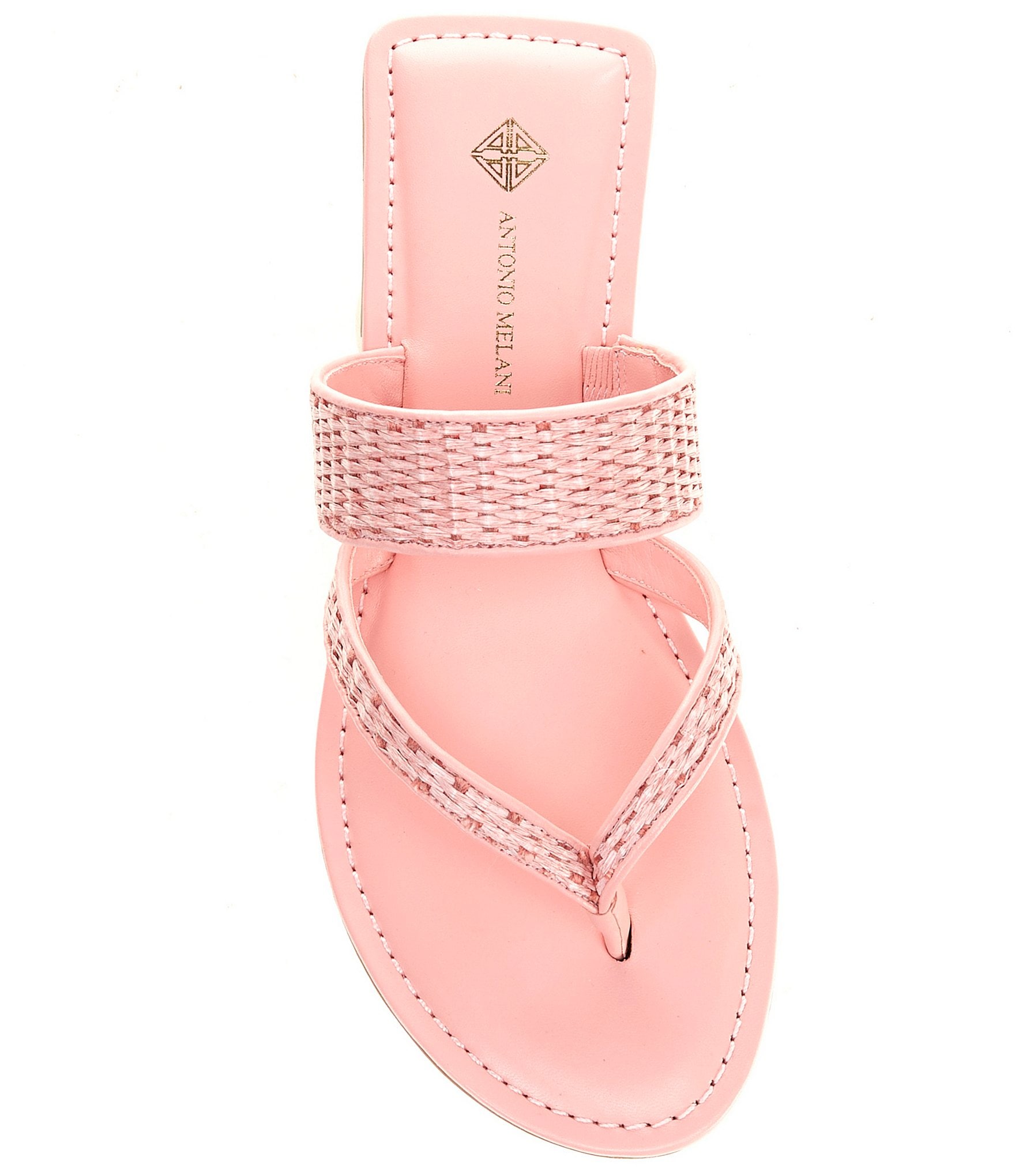 Antonio Melani Kora Raffia Thong Sandals