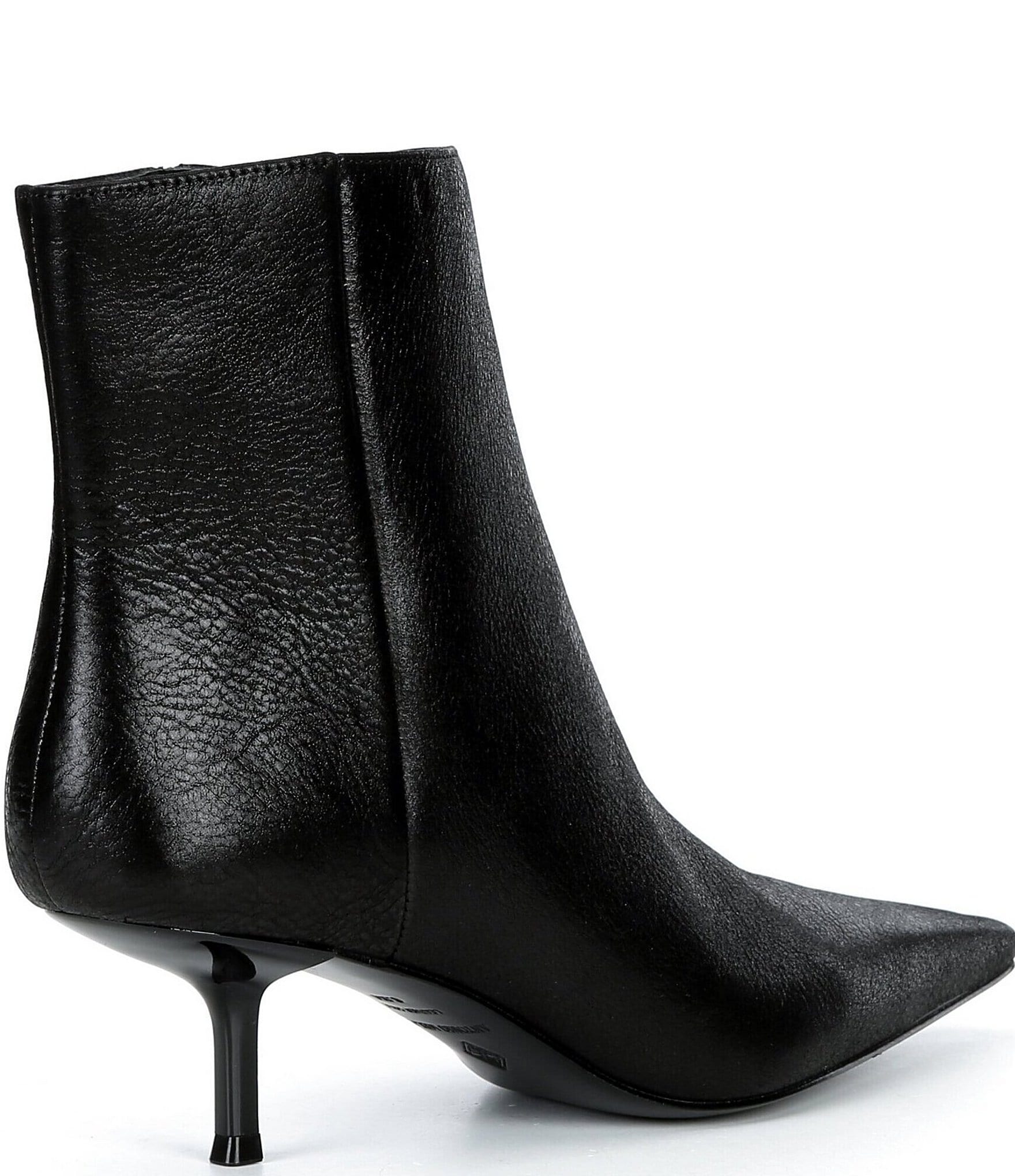 Antonio Melani LaneeTwo Leather Low Heel Booties
