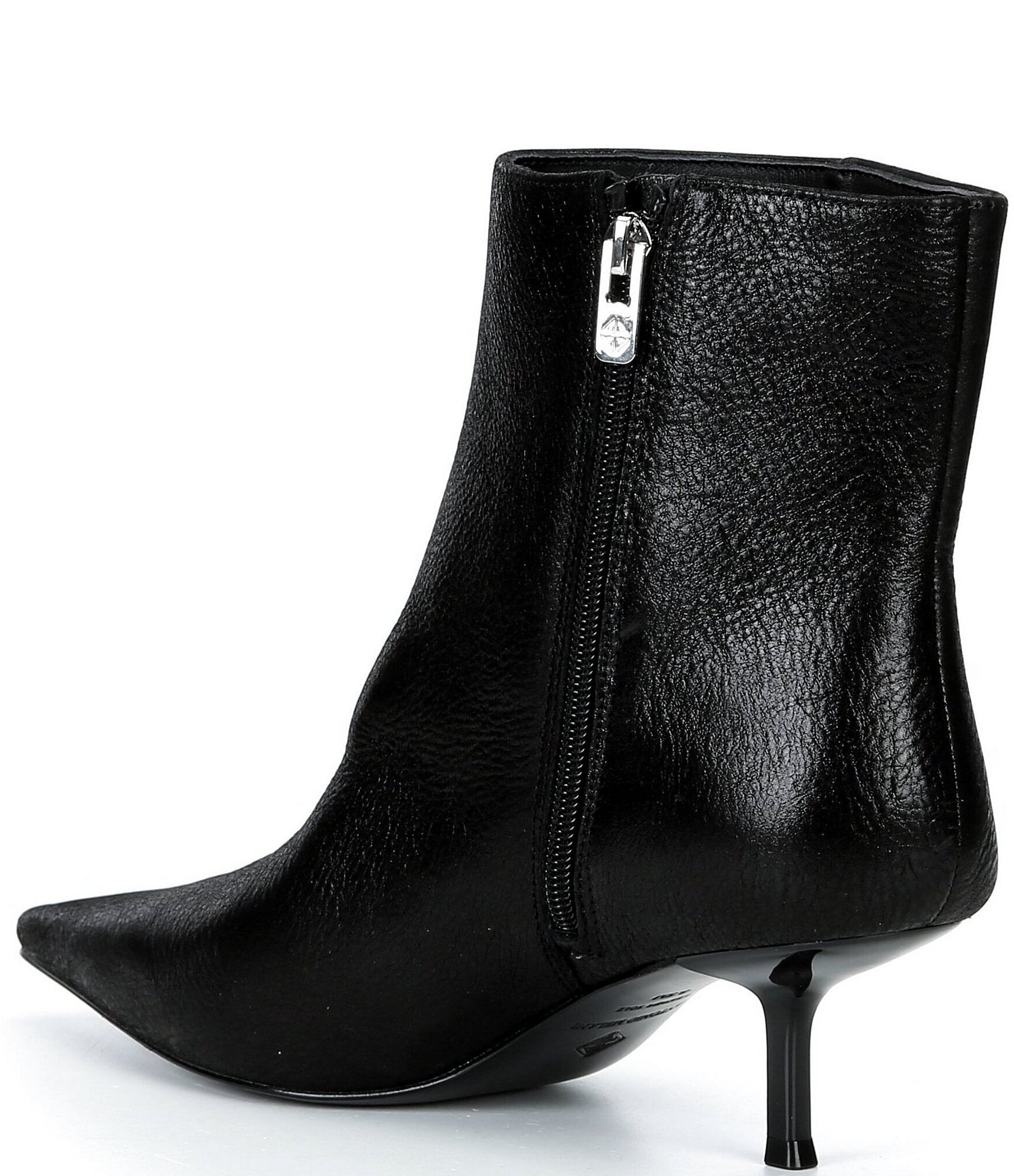 Antonio Melani LaneeTwo Leather Low Heel Booties