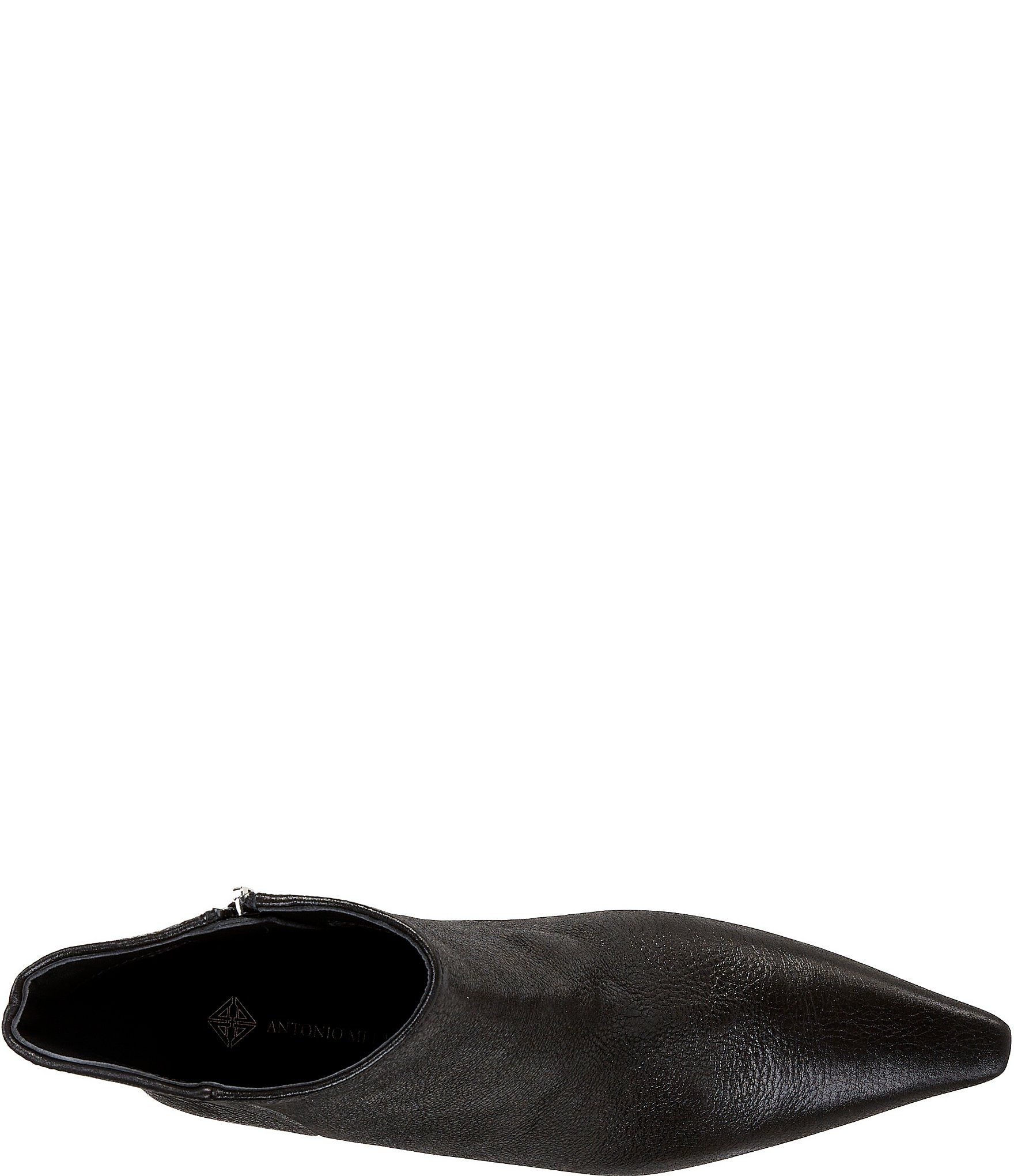 Antonio Melani LaneeTwo Leather Low Heel Booties