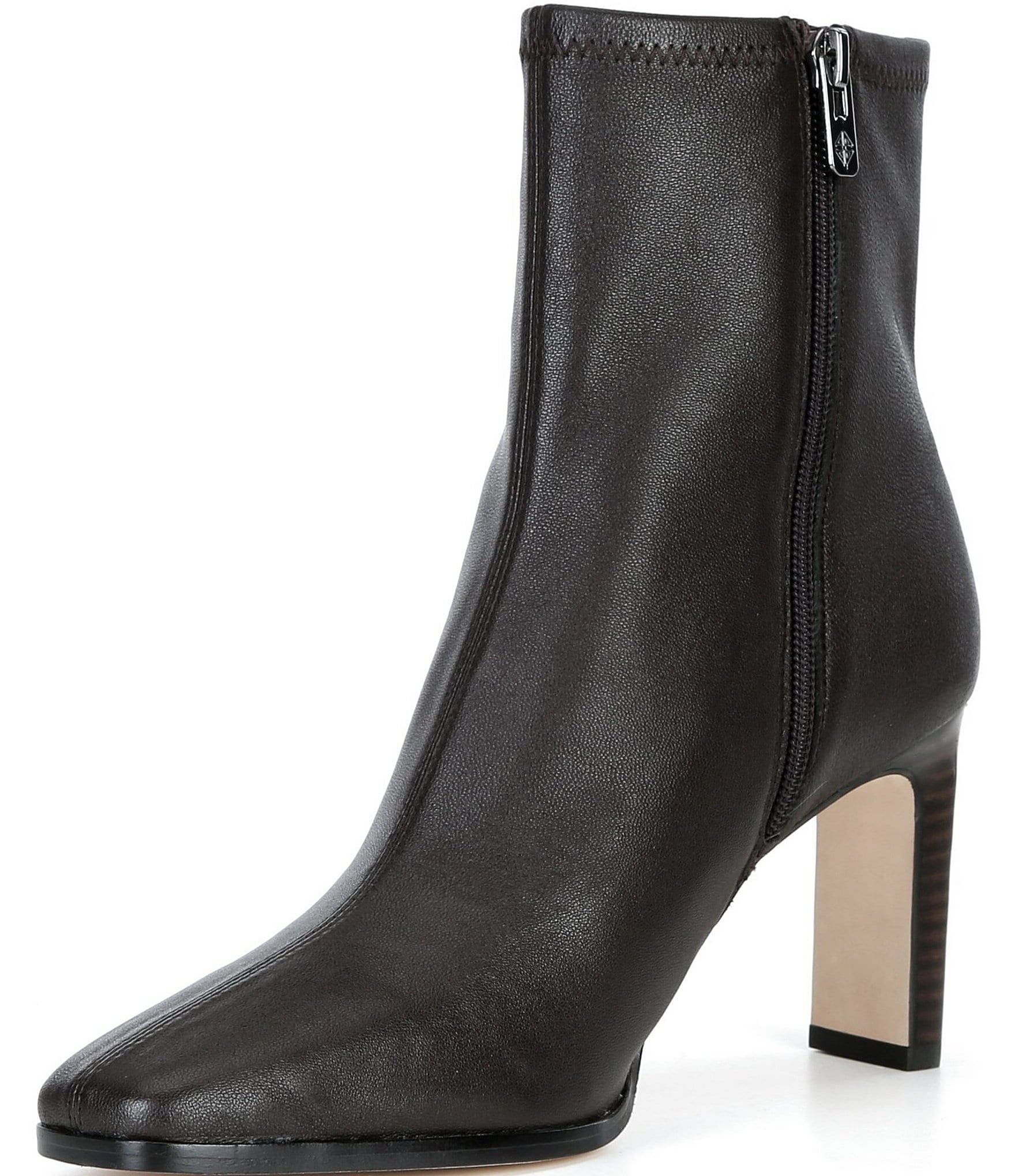 Antonio Melani Lou Stretch Leather Dress Booties
