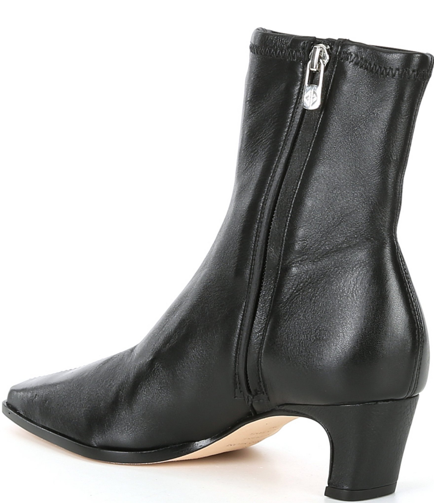 Antonio Melani Mae Stretch Leather Dress Booties