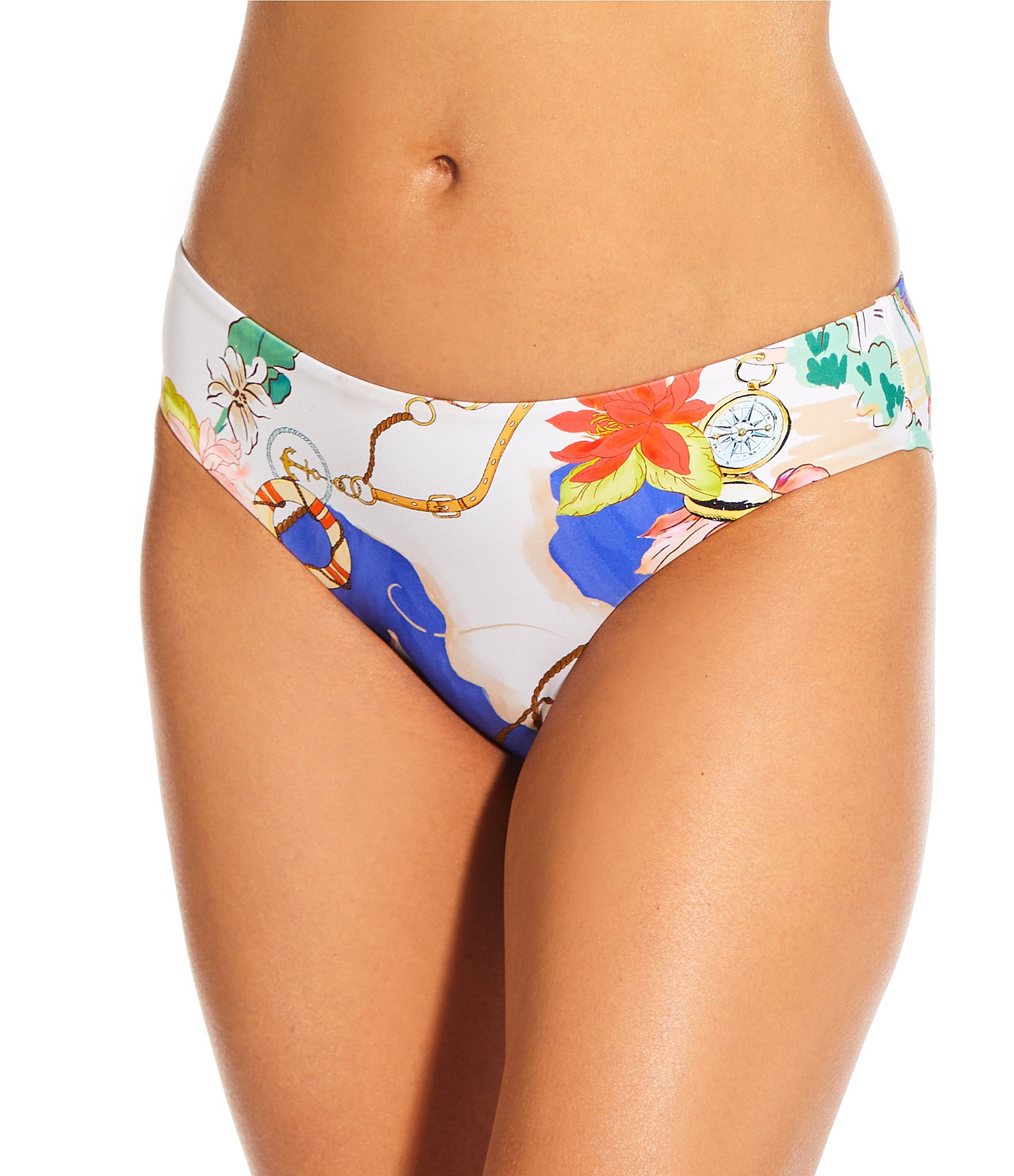 Antonio Melani Map Classic Hipster Swim Bottom Dillard's