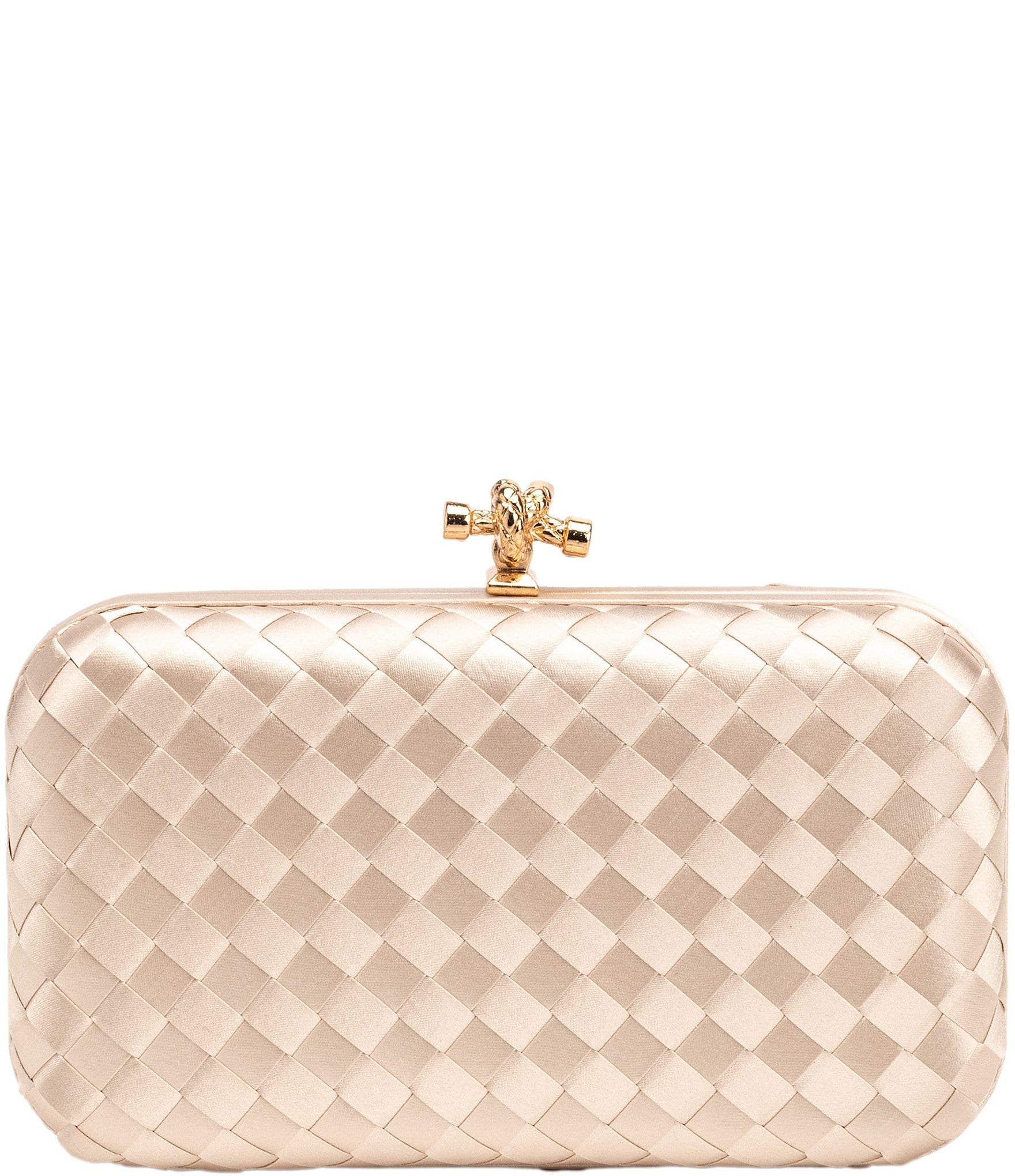 Antonio Melani Mini Weave Minaudiere Clutch