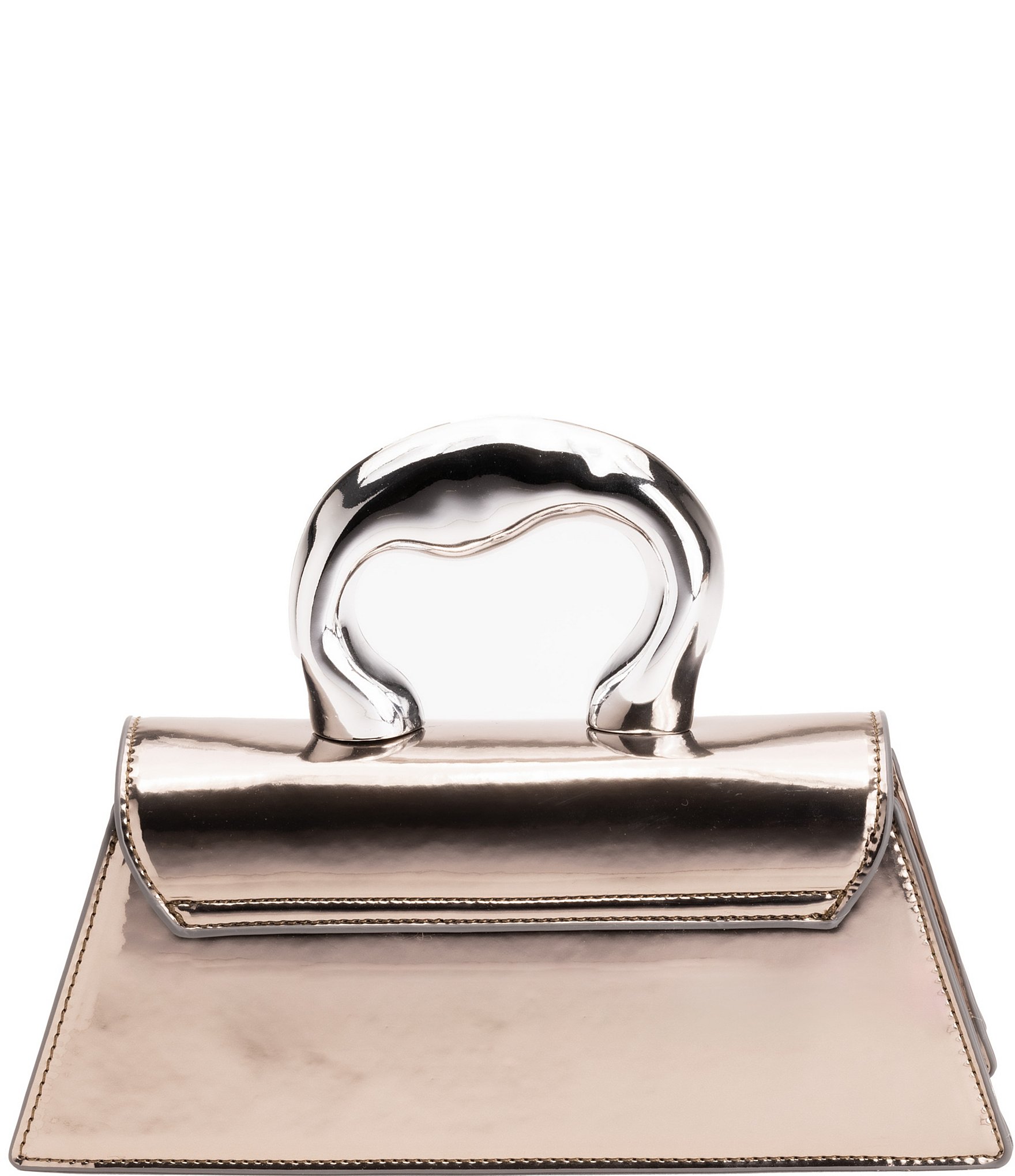 Antonio Melani Molten Top Handle Clutch