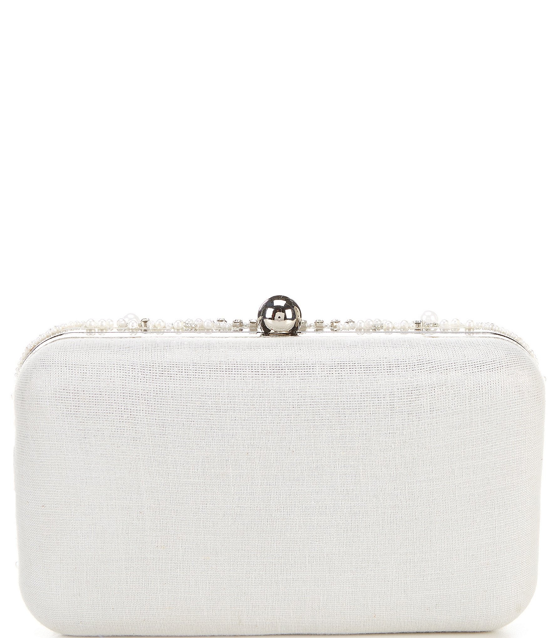 Antonio Melani Pearl Encrusted Beaded Clutch