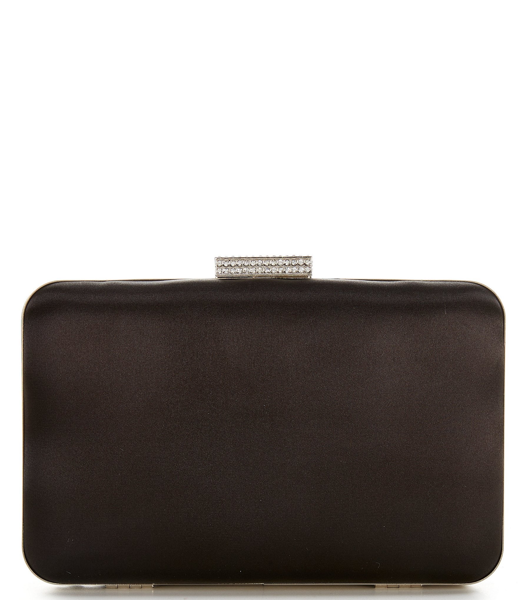 Antonio Melani Pleated Minaudiere Clutch