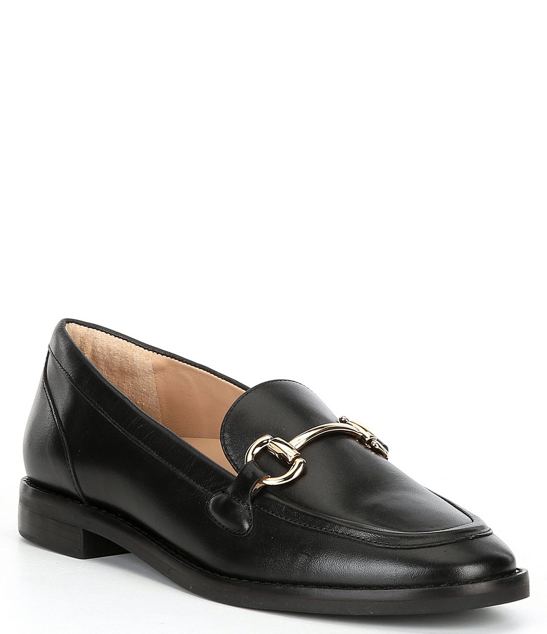 Antonio Melani Raegan Bit Buckle Ornamented Leather Loafers | Dillard's