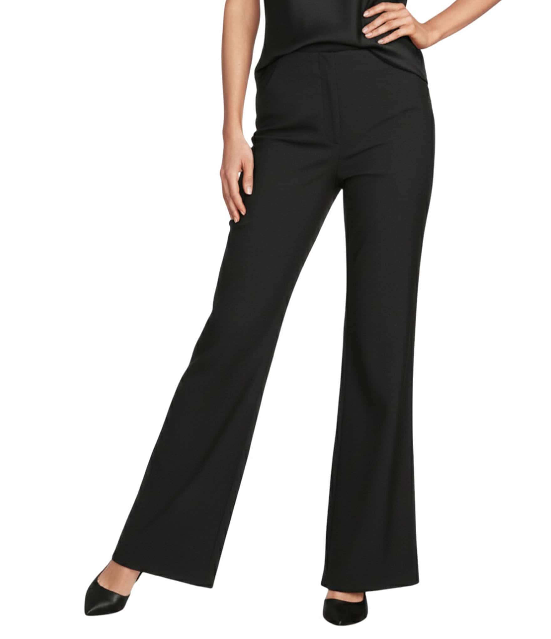 princess polly baby blue dress Ladies Regular Rise Dress Pants in Black
