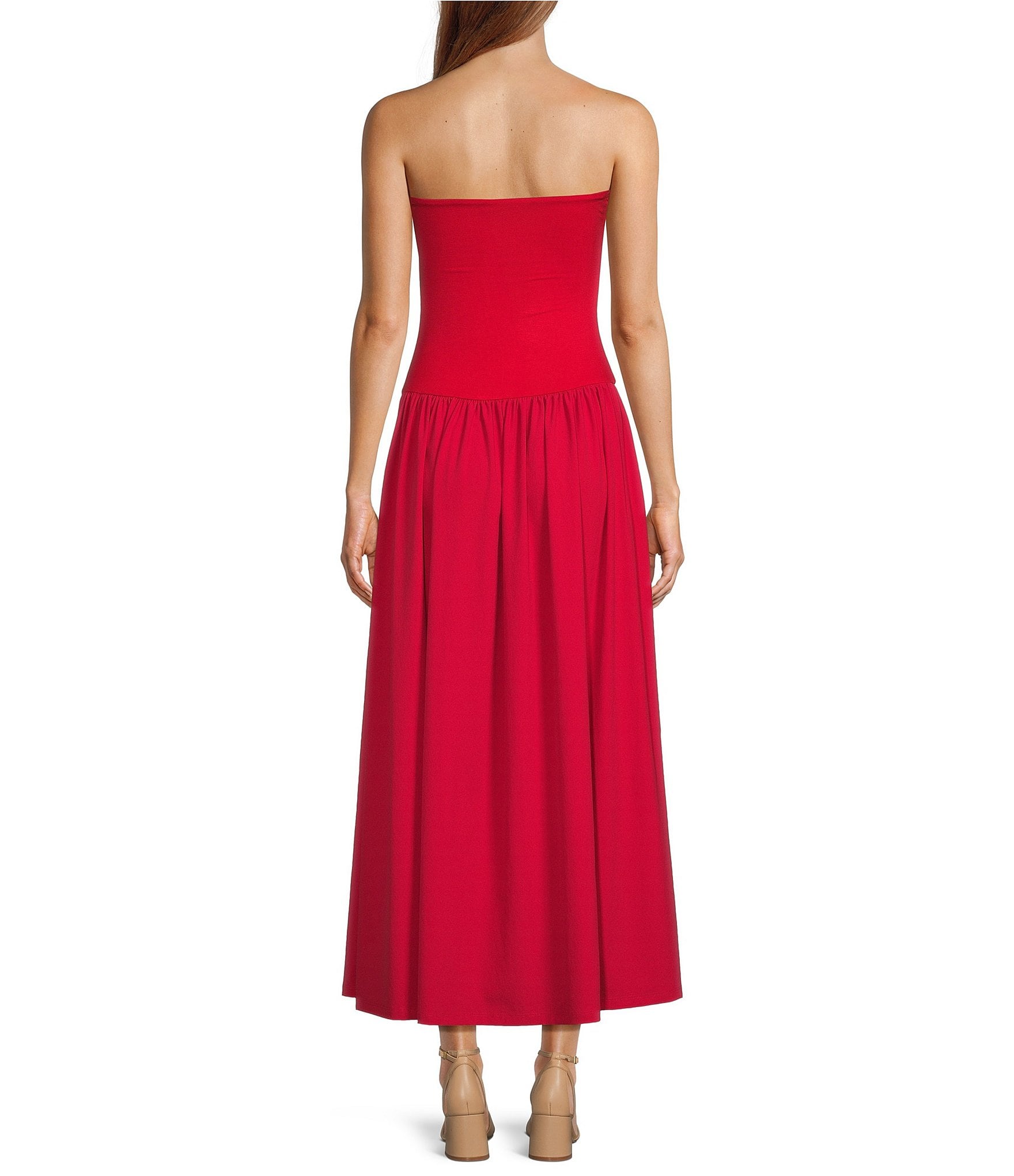 Antonio Melani Weekender Strapless Convertible Midi Dress