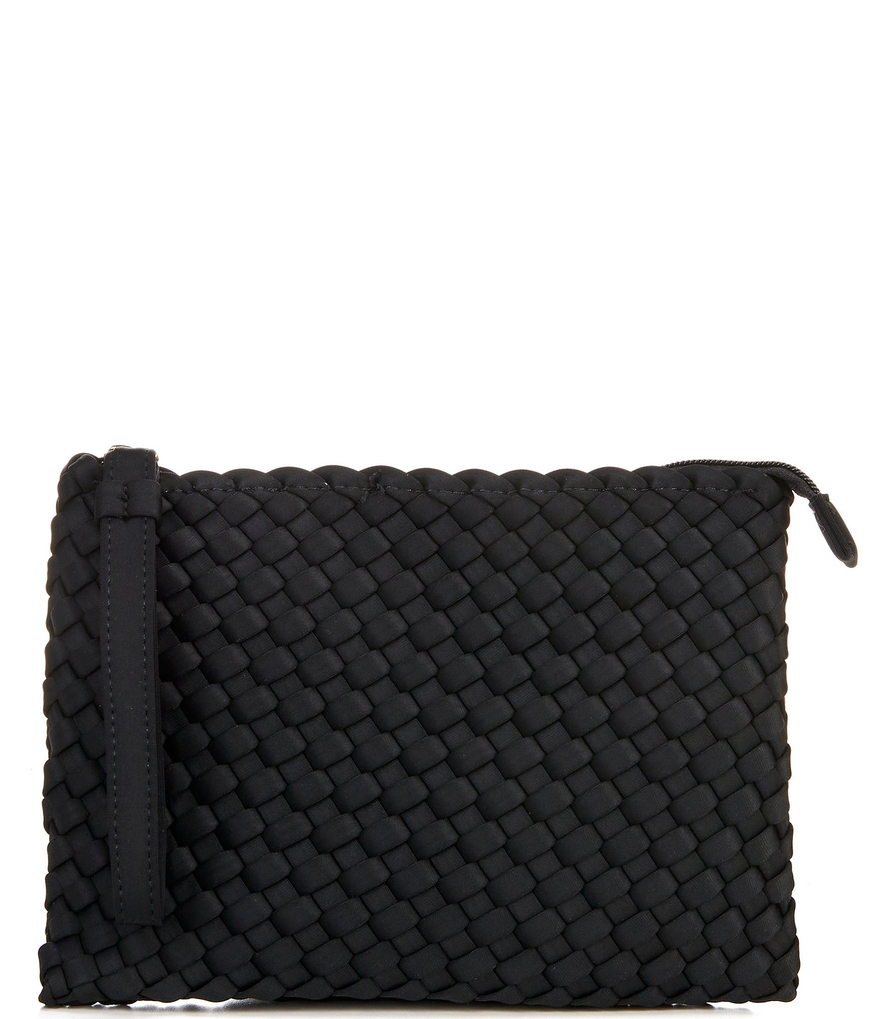 Antonio Melani Small Woven Neoprene Tote Bag - Black