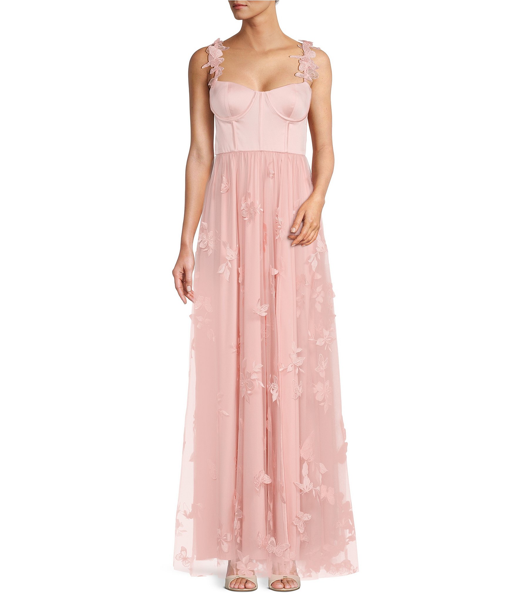 Antonio Melani x Breast Cancer Awareness Capsule Mely Satin Embroidered ...