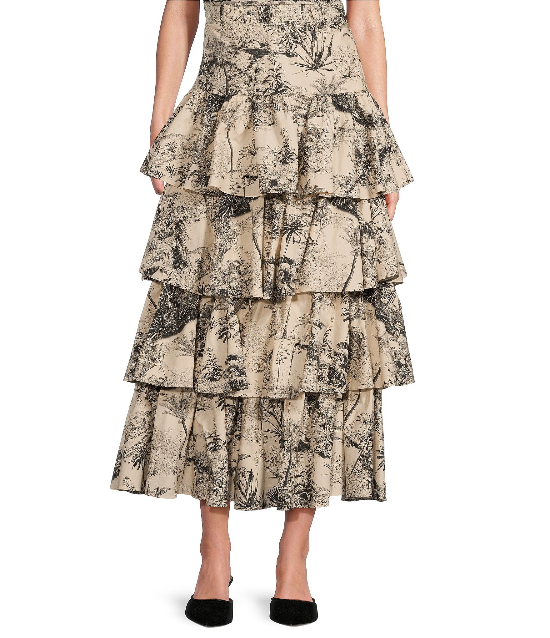 Antonio Melani x Jennifer Sumko Alyssa Toile Print Sateen Antonio Melani x Jennifer Sumko Alyssa Toile Print Sateen