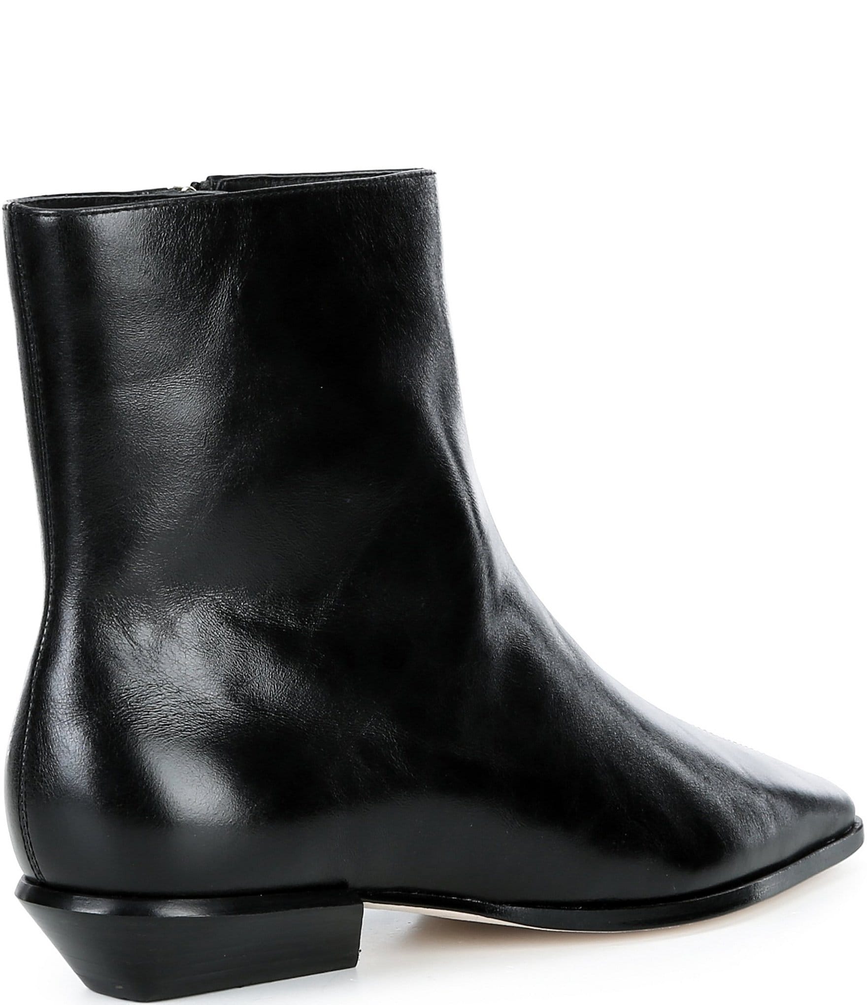 Antonio Melani x Kristen Nichols George Leather Low Heel Booties