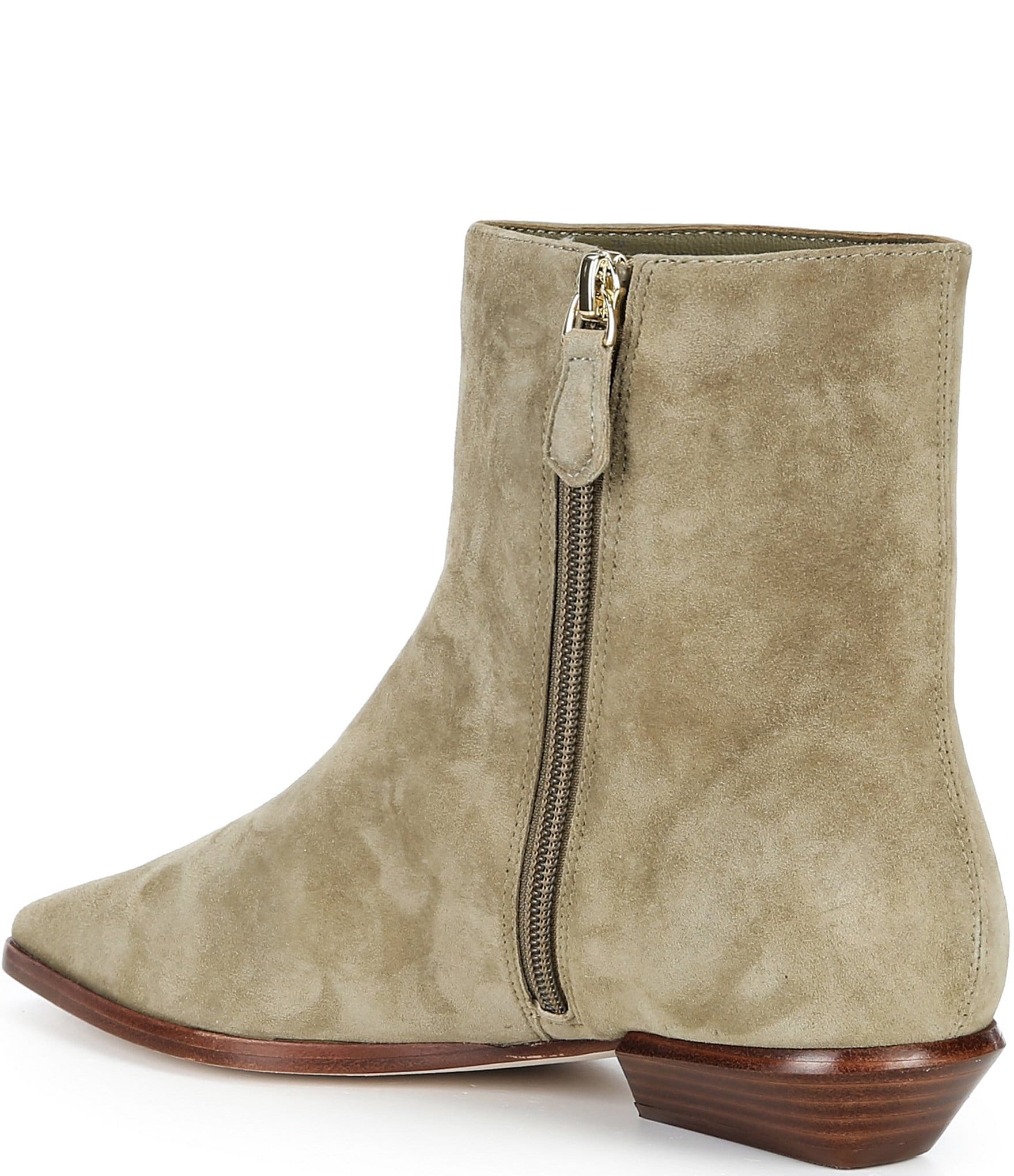 Antonio Melani x Kristen Nichols George Suede Low Heel Booties