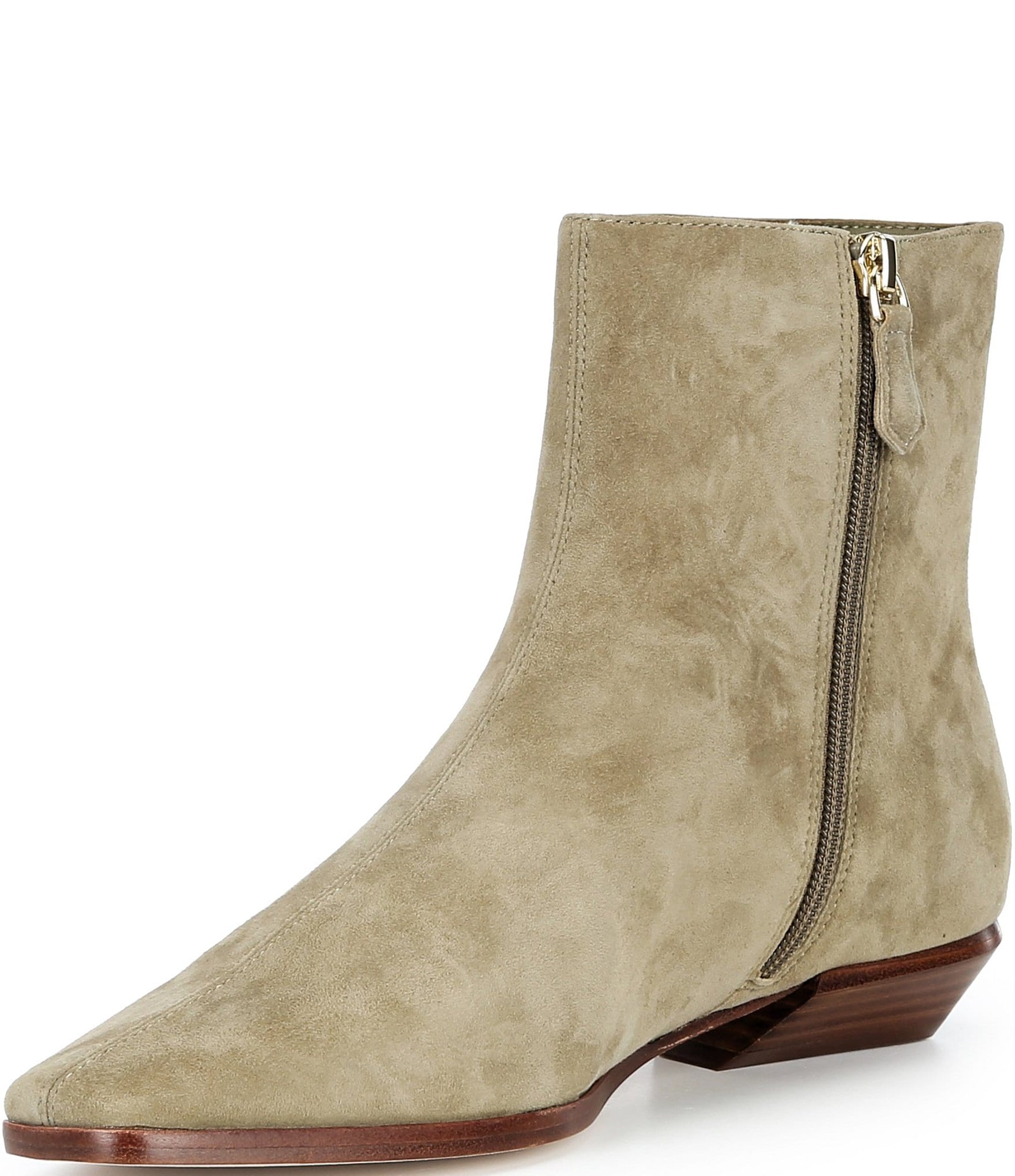 Antonio Melani x Kristen Nichols George Suede Low Heel Booties