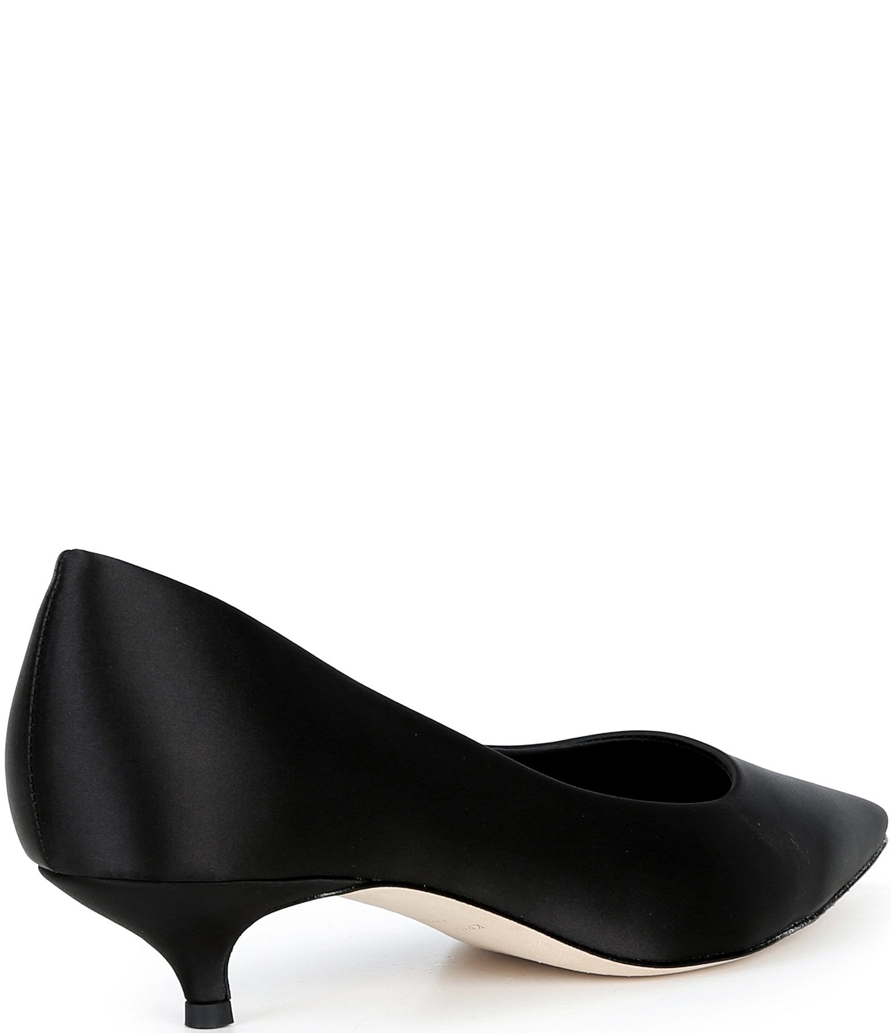 Antonio Melani x Kristen Nichols Vendome Satin Kitten Heel Pumps