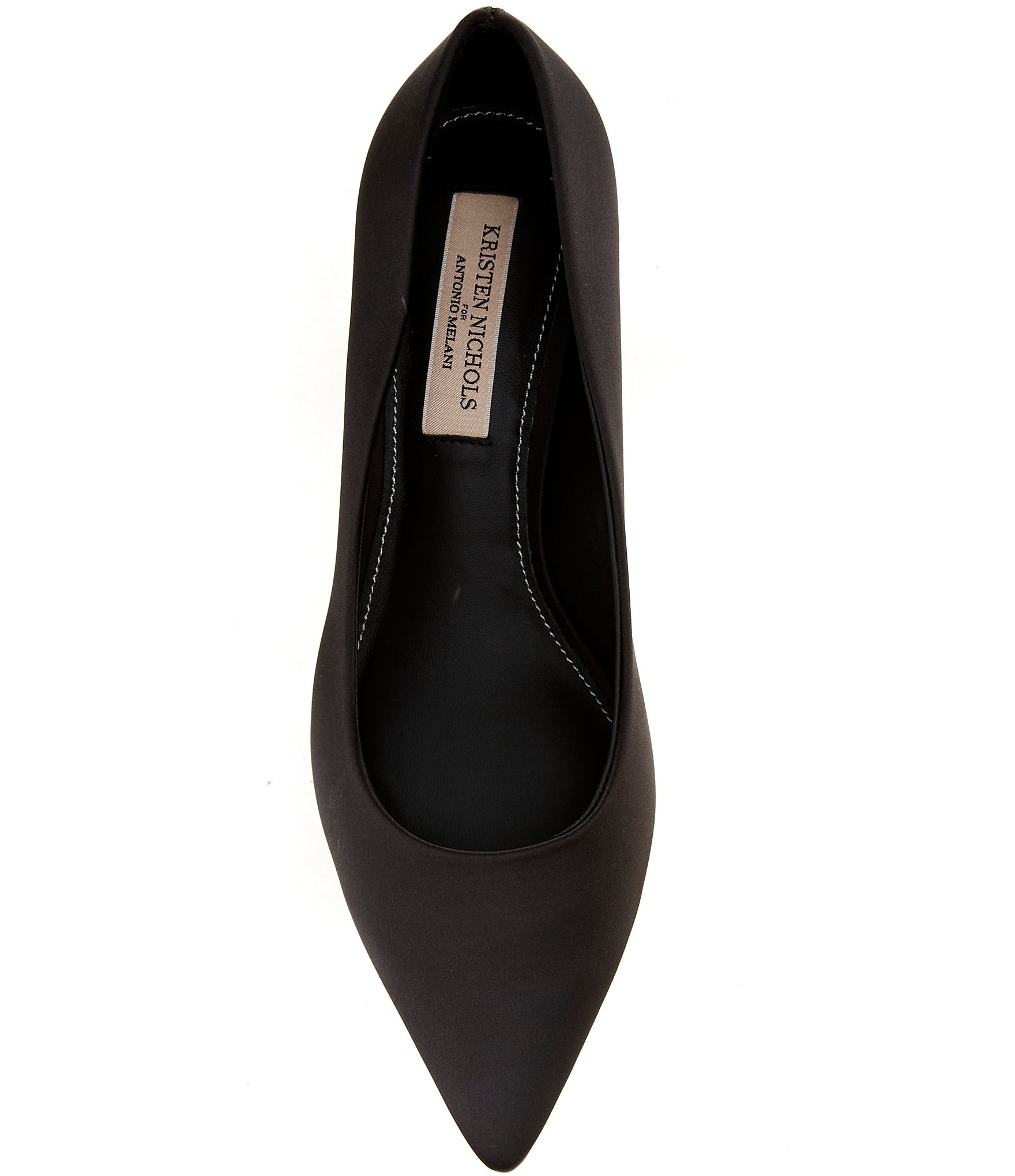 Antonio Melani x Kristen Nichols Vendome Satin Kitten Heel Pumps