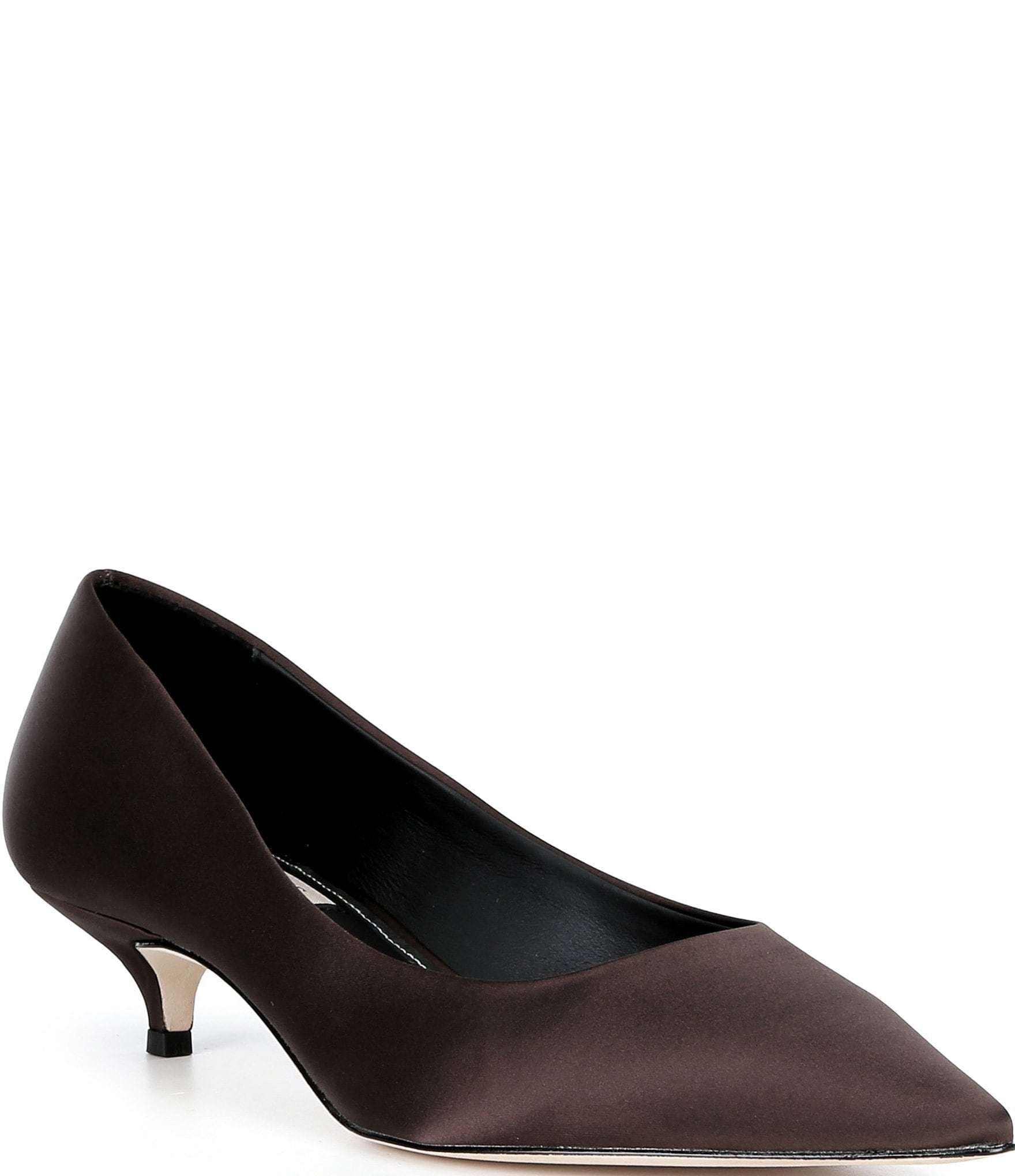 Antonio Melani x Kristen Nichols Vendome Satin Kitten Heel Pumps