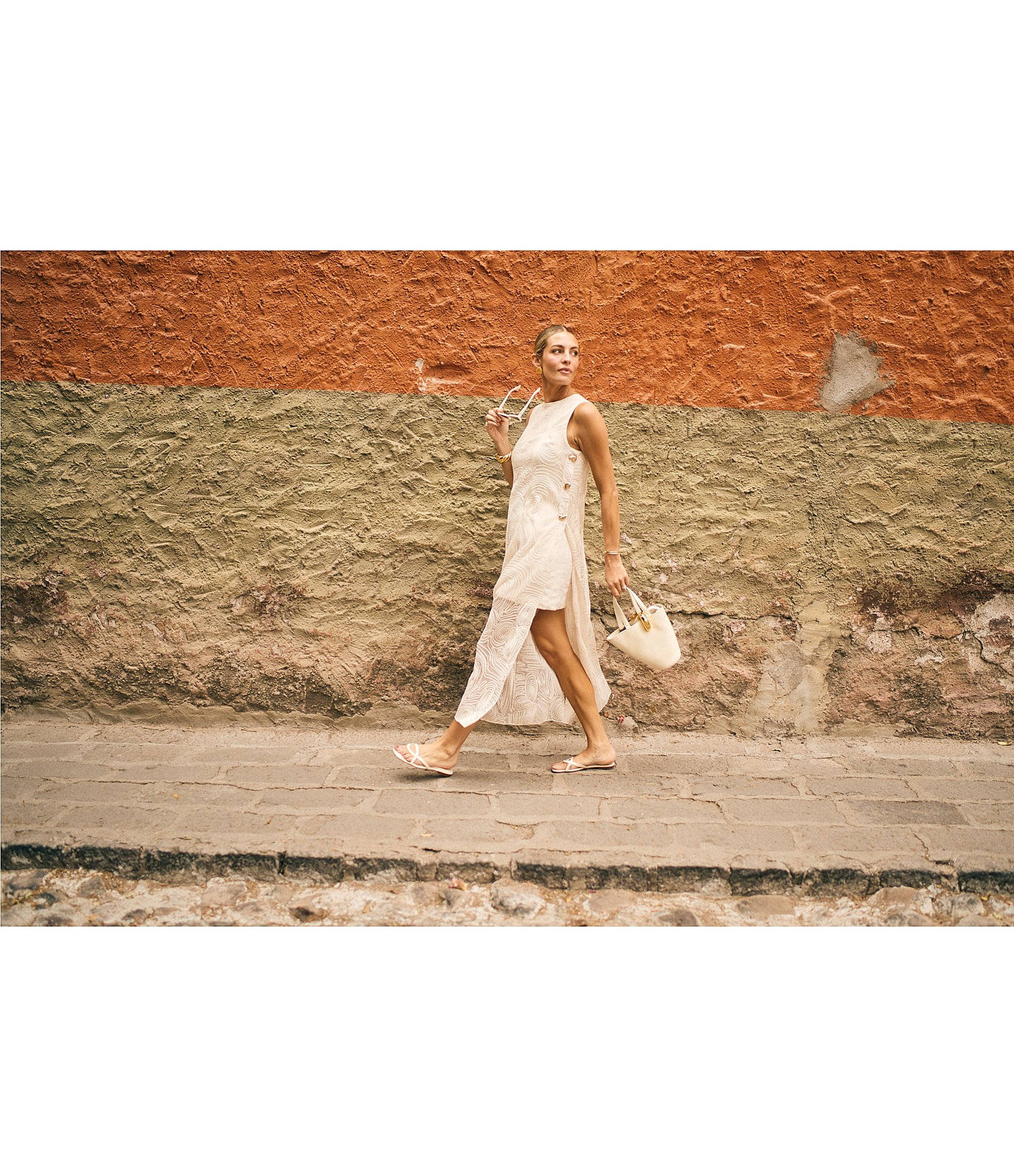 Antonio Melani x M.G. Style Blake Soutache Round Neck Sleeveless Shift Dress