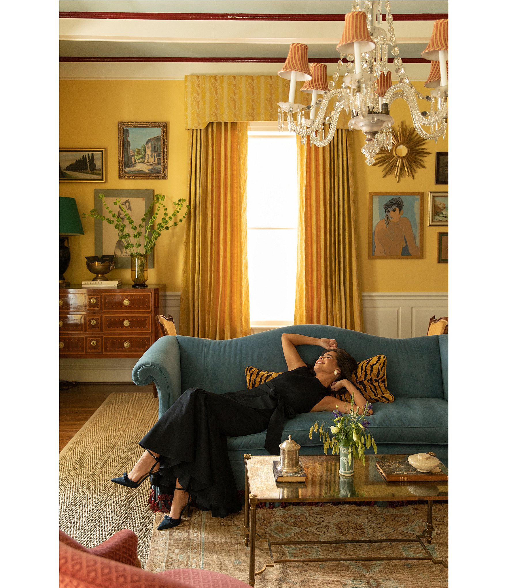 Antonio Melani x Style Bungalow The Park View Sheath Sleeveless Detachable Belt Dress