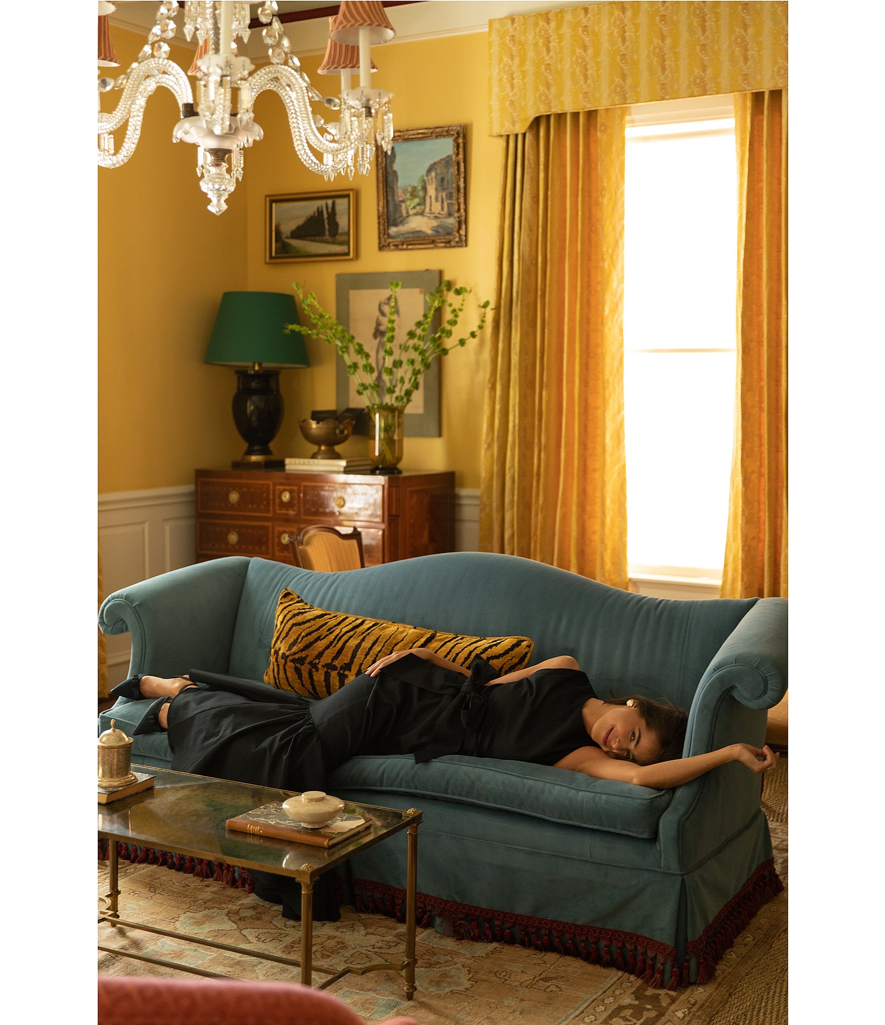 Antonio Melani x Style Bungalow The Park View Sheath Sleeveless Detachable Belt Dress