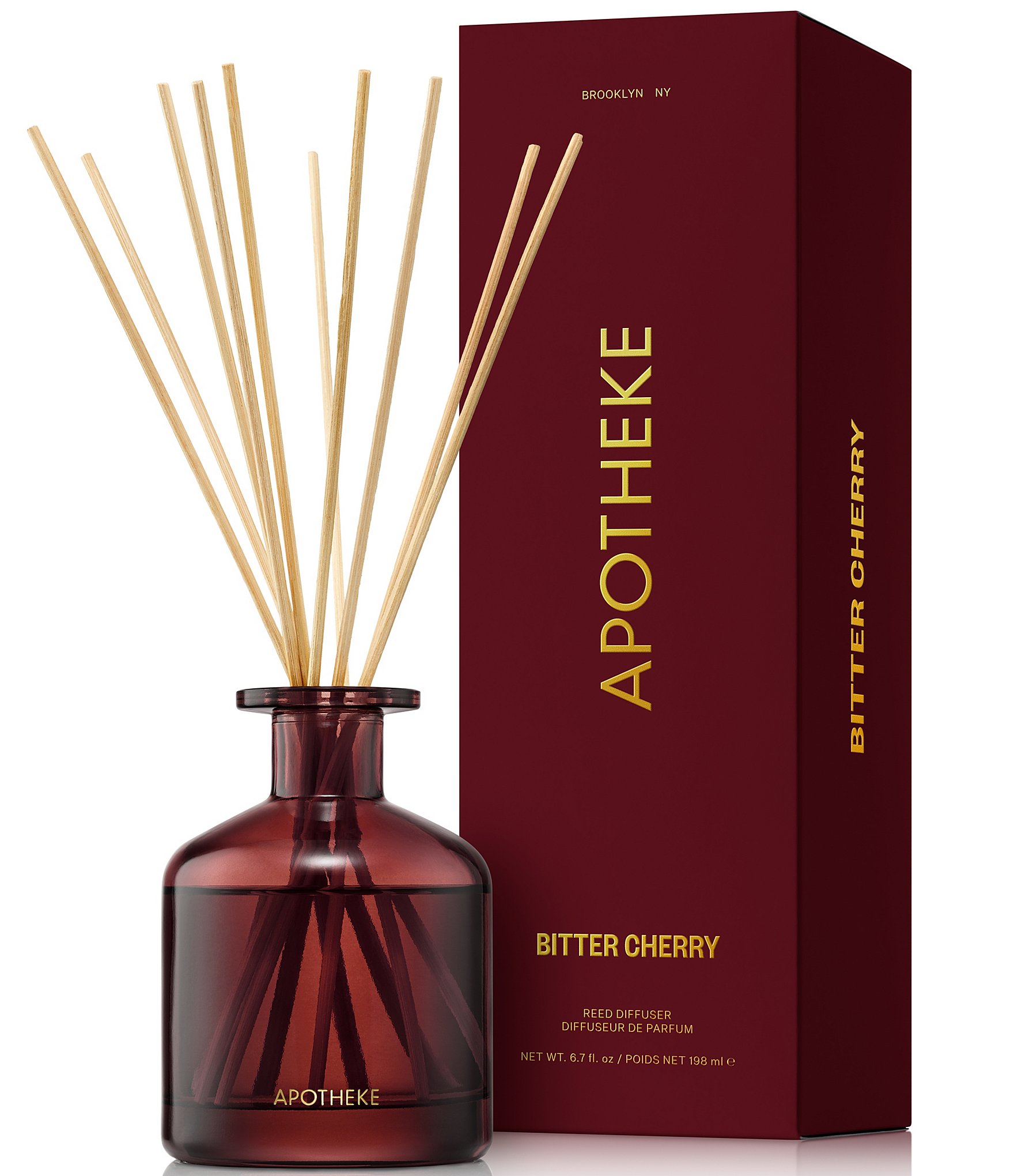 APOTHEKE Bitter Cherry Reed Diffuser, 6.7 oz.