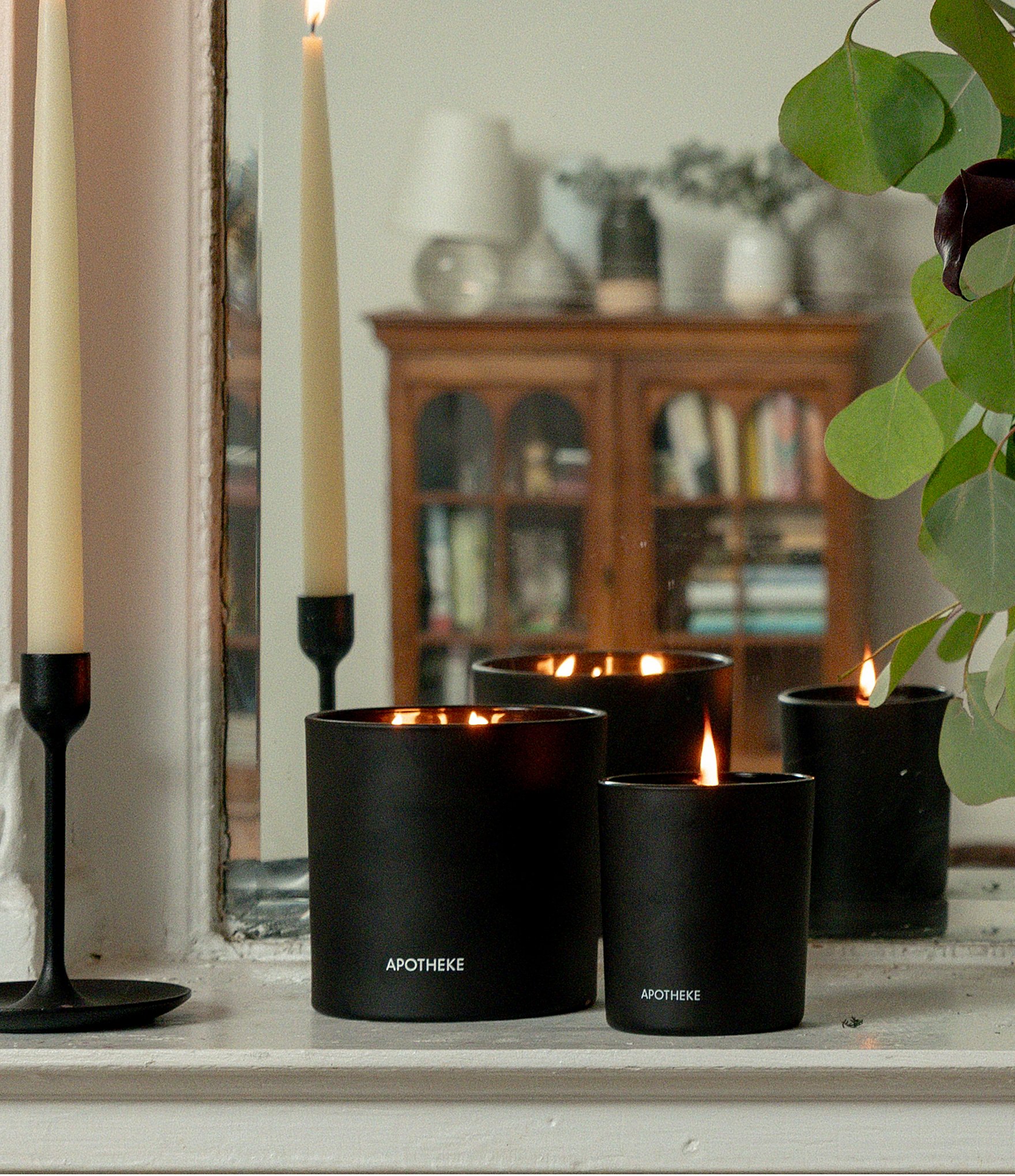 APOTHEKE Charcoal Classic Candle, 10.5 oz.