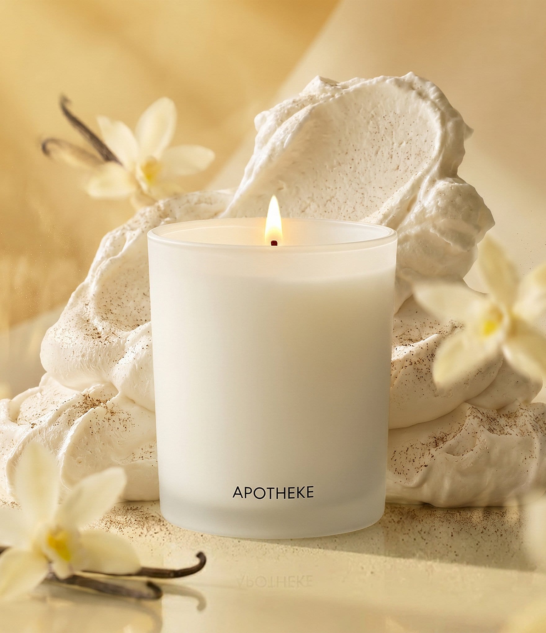 APOTHEKE Vanilla Cream Classic Scented Candle, 10.5 oz.