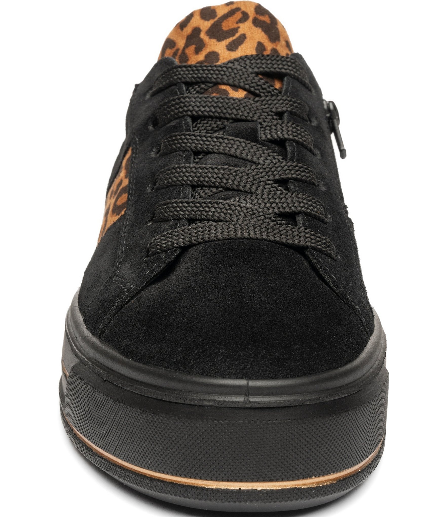 ara Conifer Suede & Leopard Print Sneakers