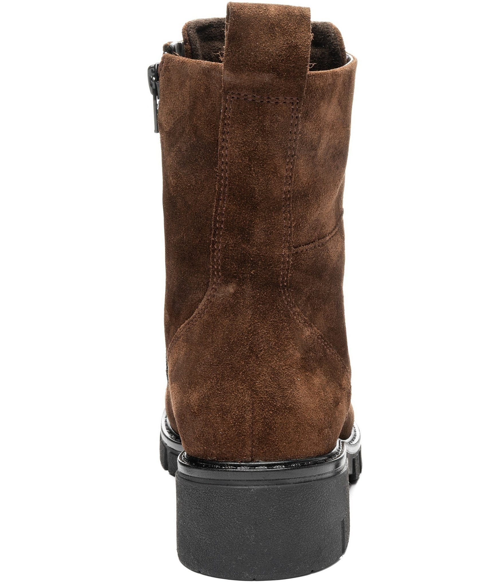 ara Deon Suede Dual Zipper Booties