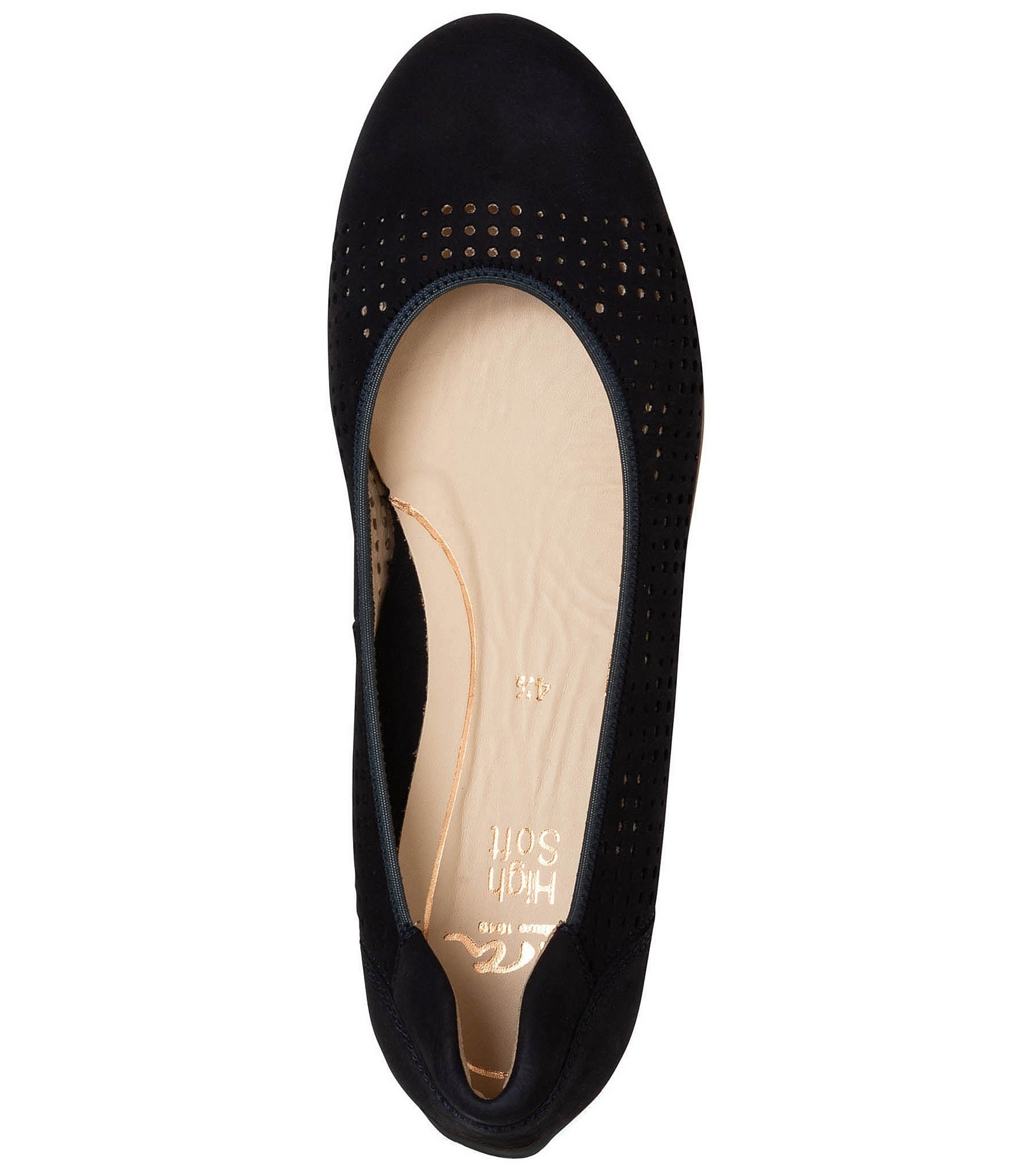 ara Sarah Perforated Ballet Flats