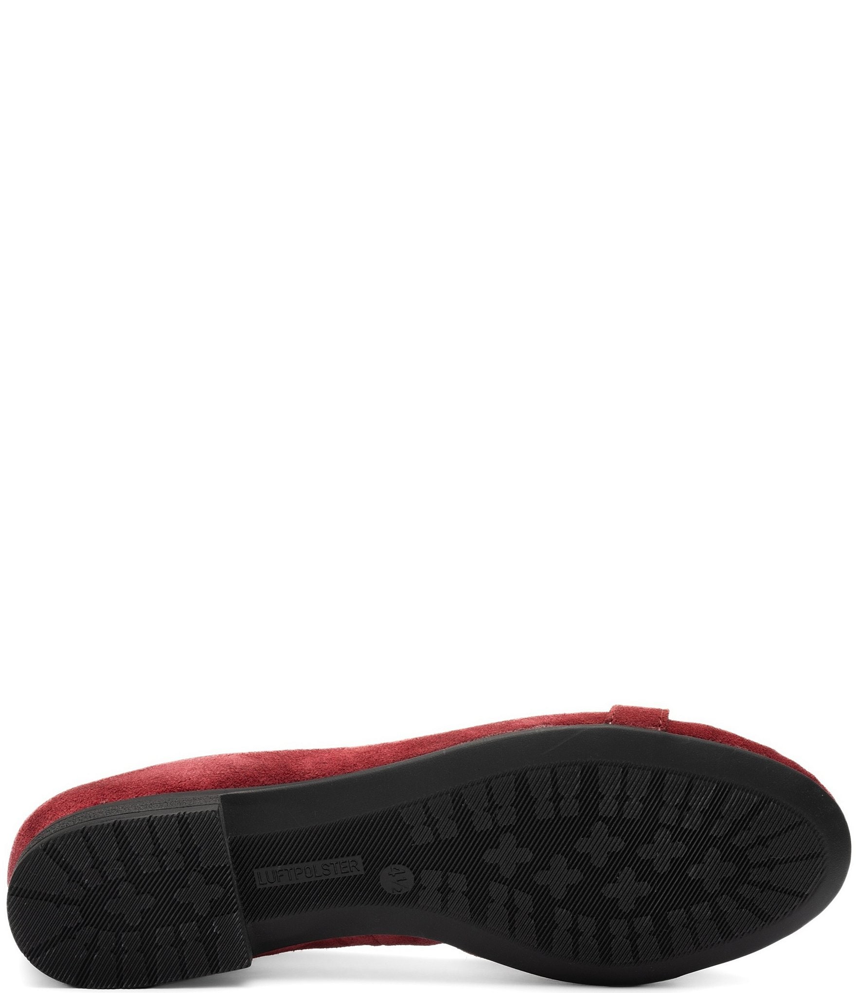 ara Siene Suede Chain Strap Hardware Flats